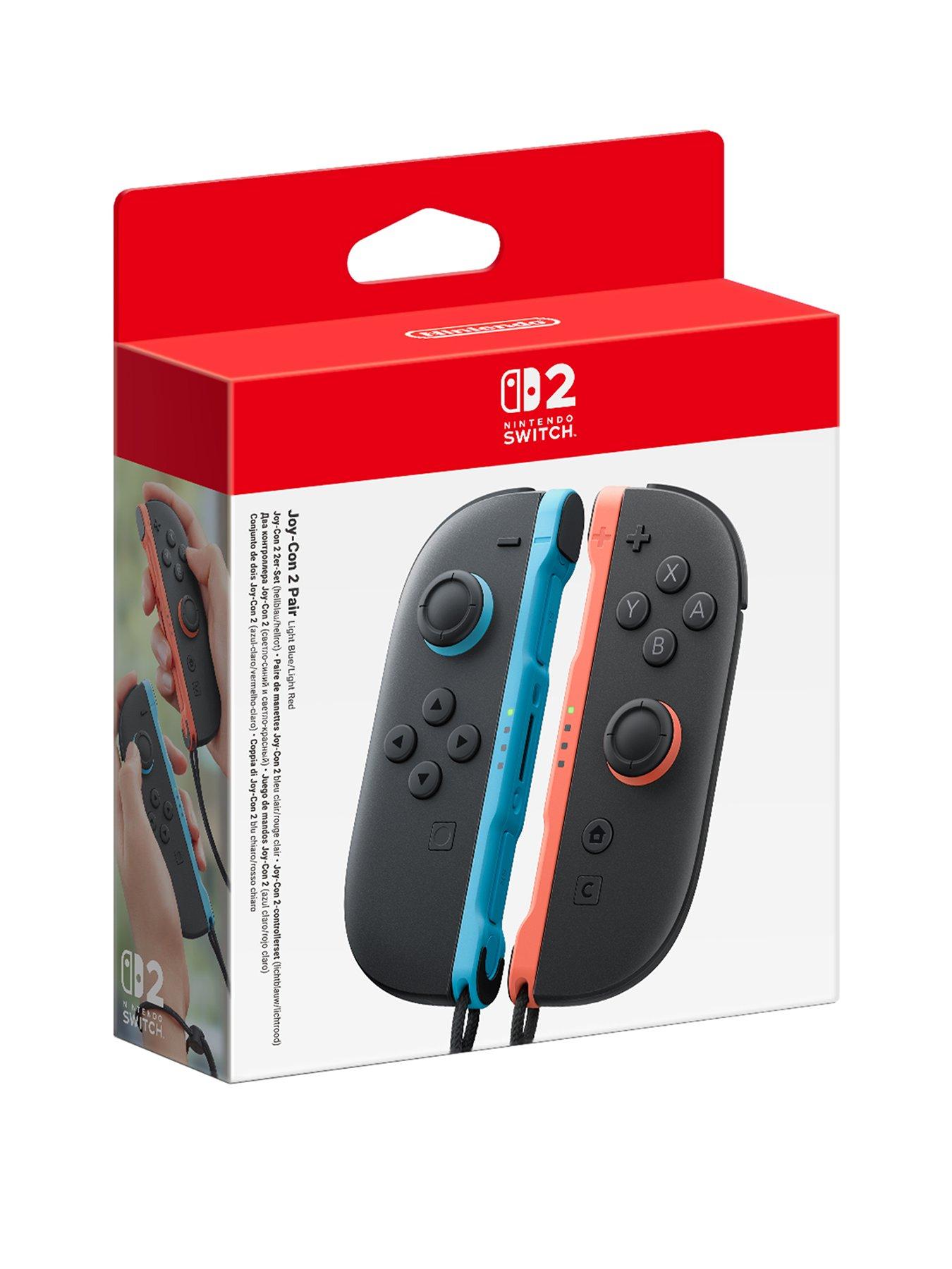 Image 1 of 6 of Nintendo Nintendo Switch 2 Joy-Con 2 Pair - Light Blue/Light Red