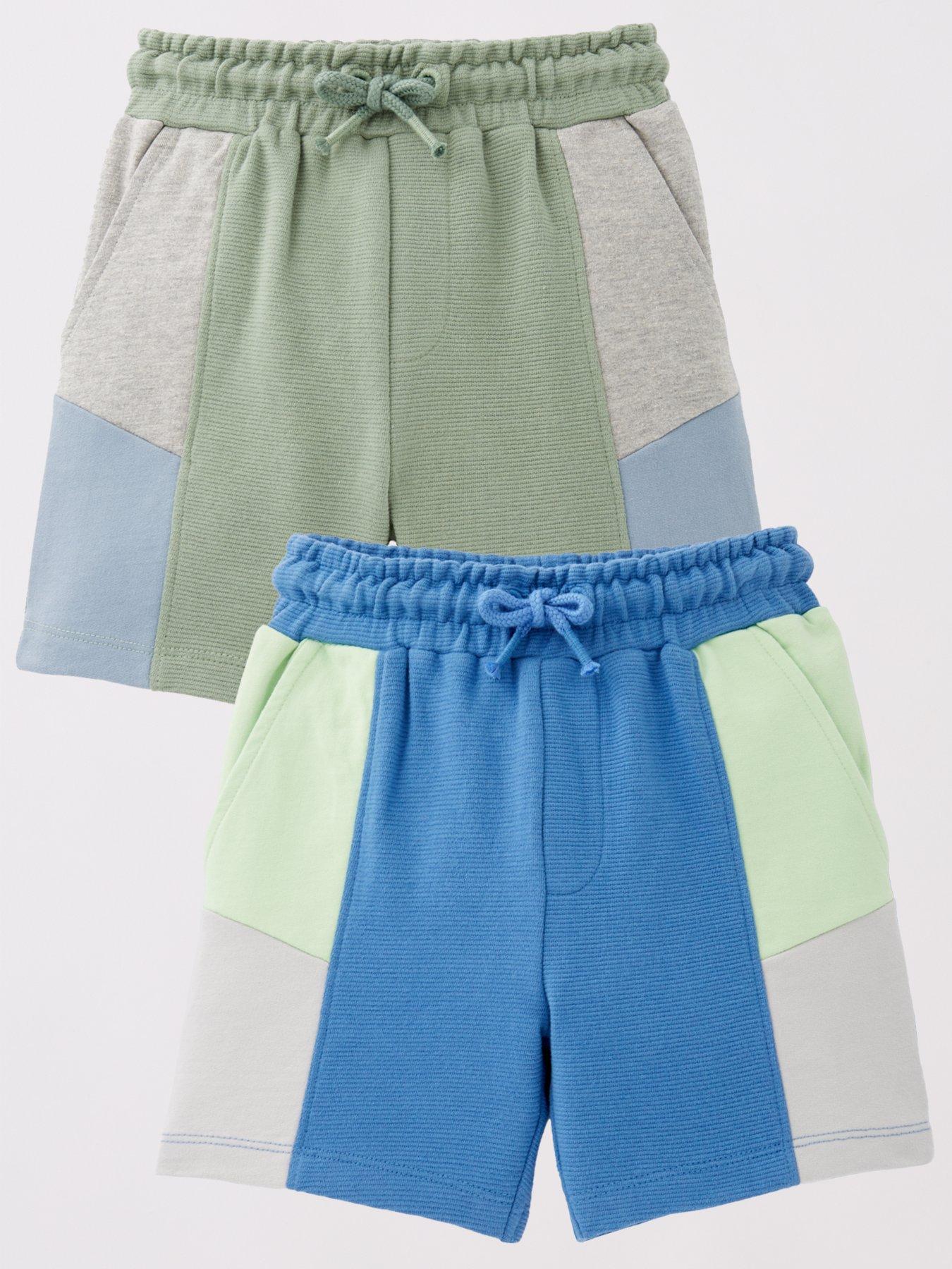mini-v-by-very-boys-2-pack-colour-block-shorts-multi