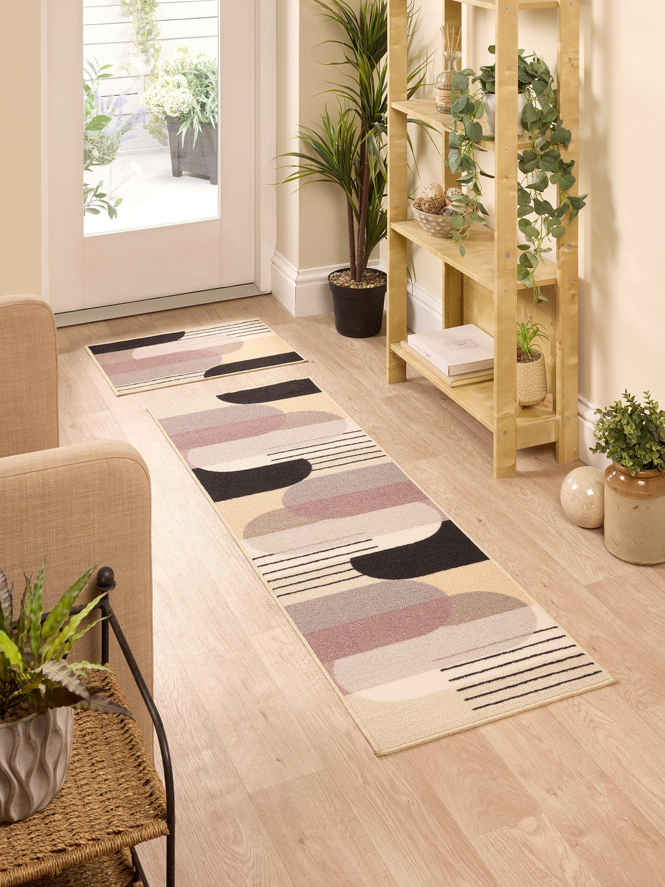 The Very Collection Modern Arches Mat  &  Runner Set - Multi