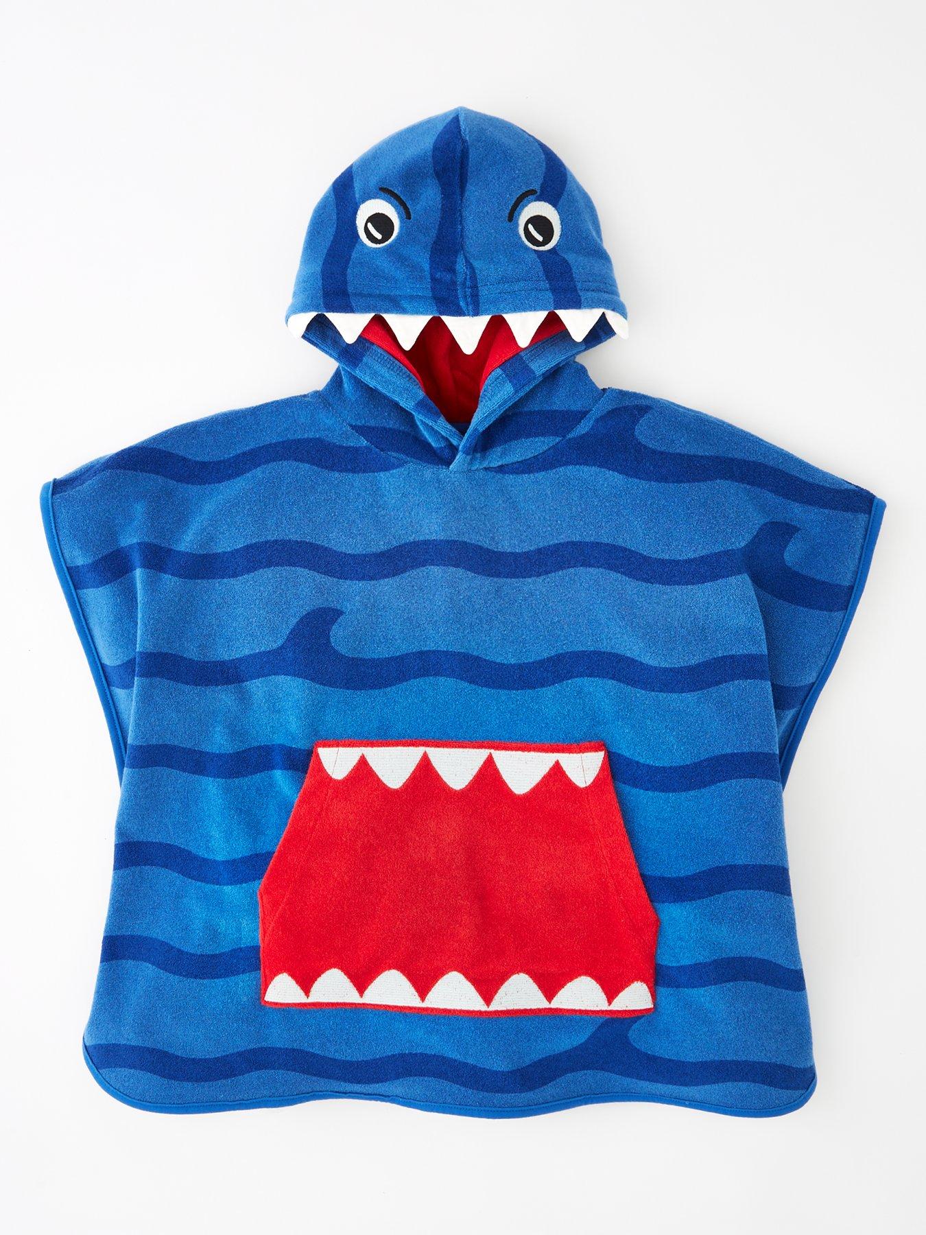 mini-v-by-very-boys-shark-towelling-poncho-multi