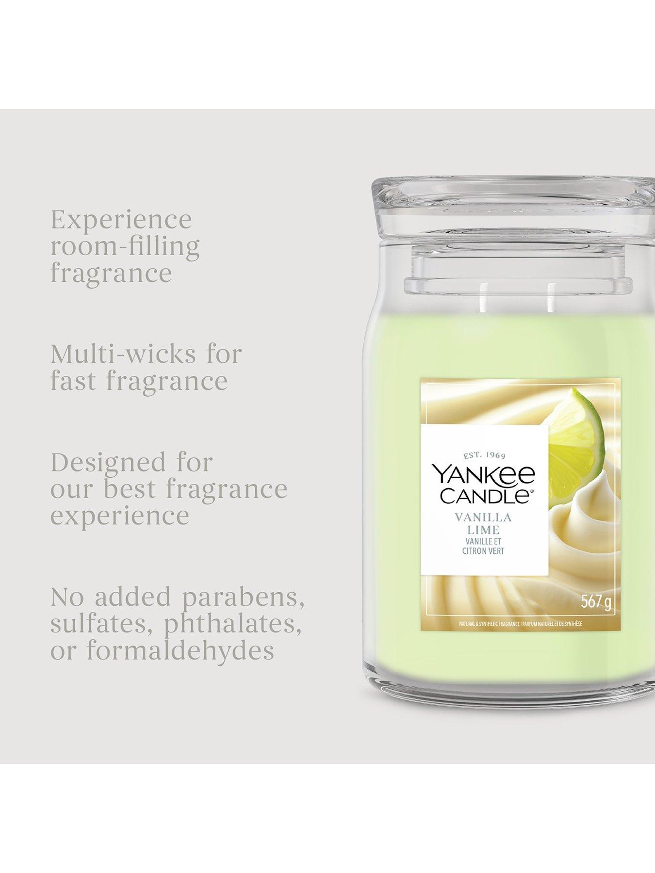 Image 3 of 3 of Yankee Candle Vanilla Lime Large Signature Jar Candle