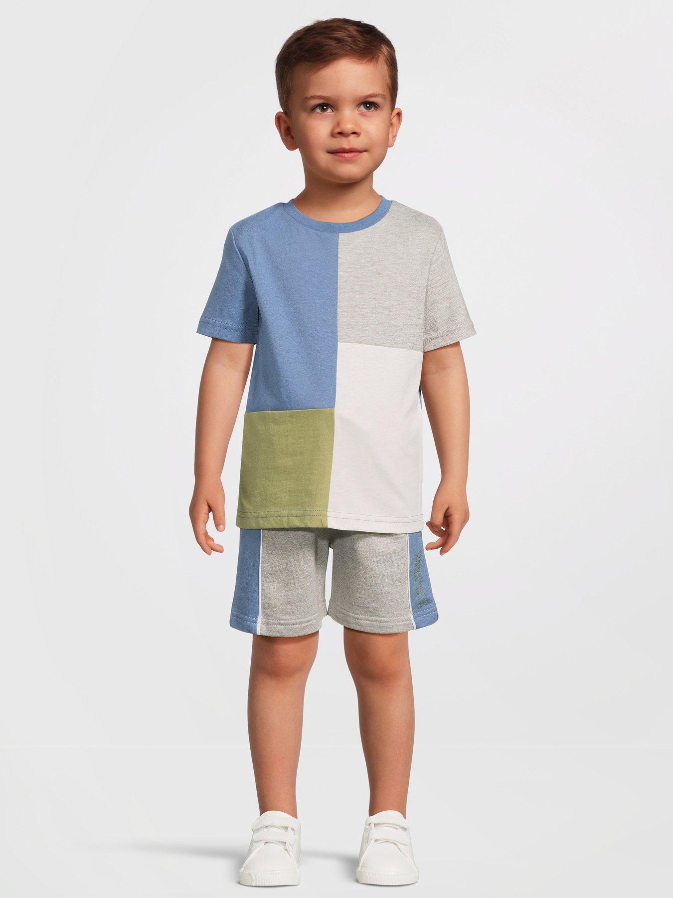 mini-v-by-very-boys-short-sleeve-cut-and-sew-t-shirt-and-short-set-blue
