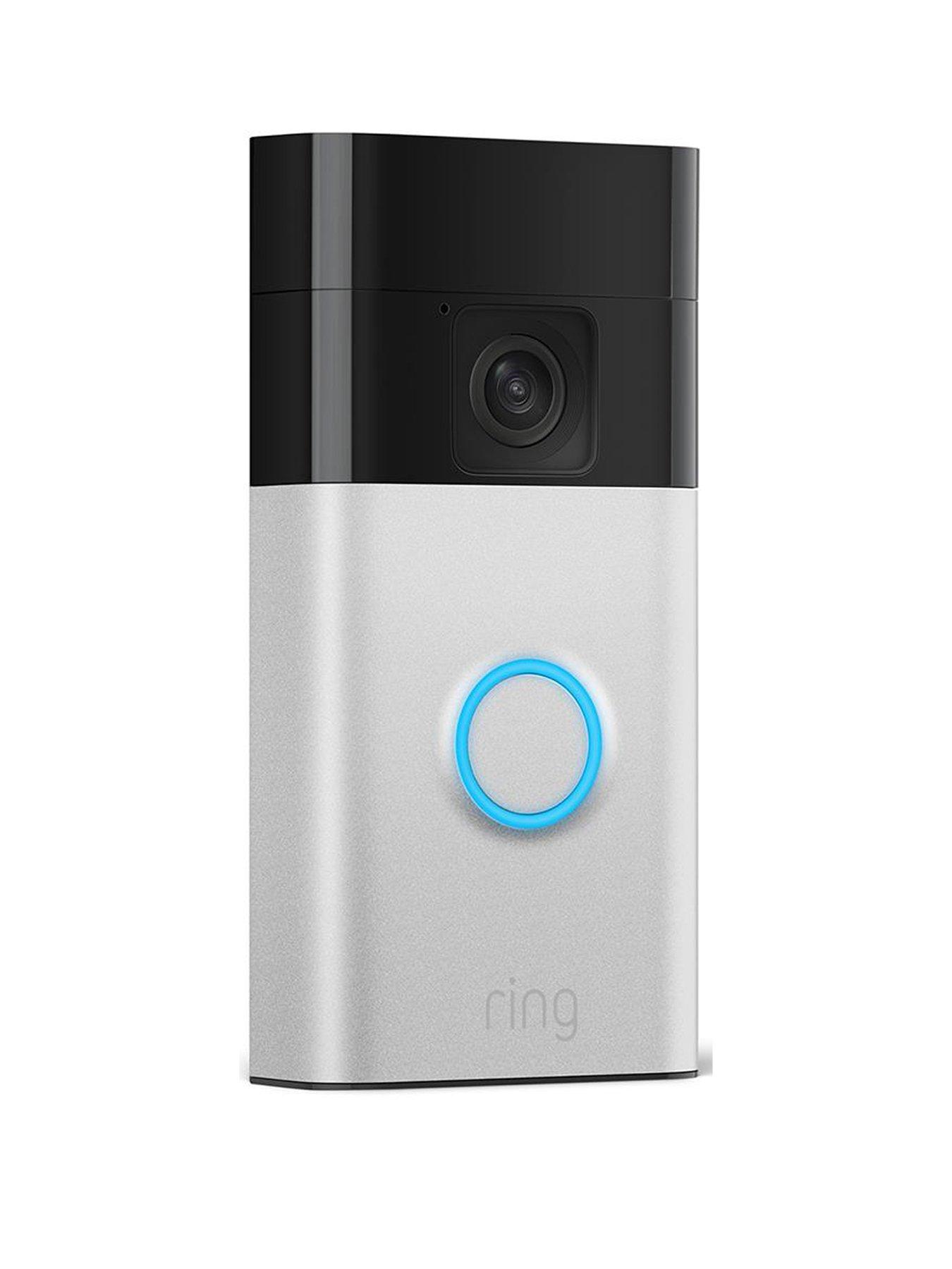 RING Battery Video Doorbell (3rd Gen) - Satin Nickel