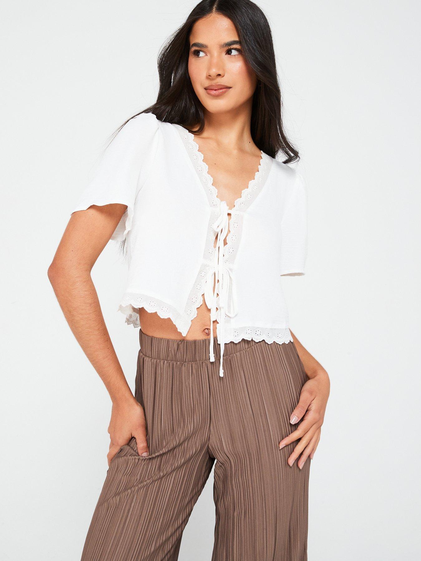 undefined String Woven Top - Multi