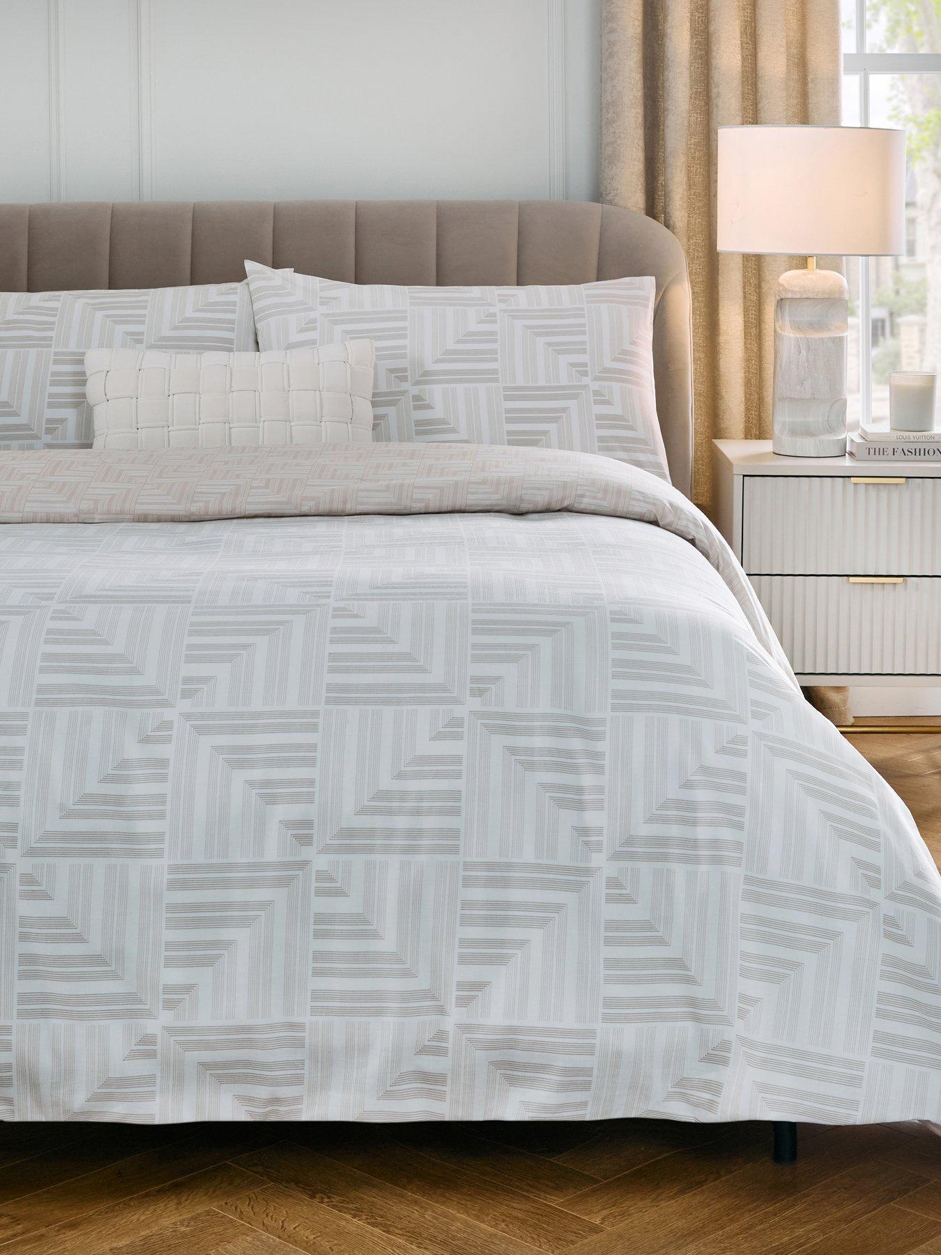 Very Home New Classical Geo Print Duvet Cover Set