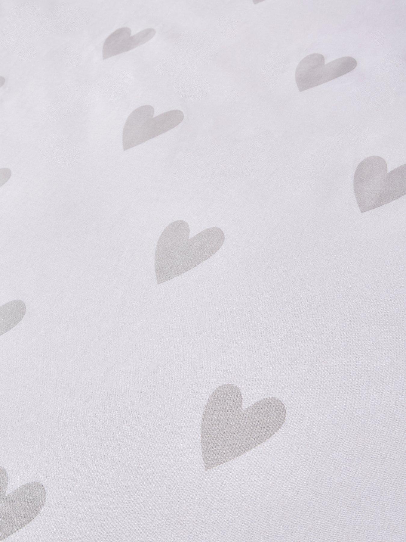 Image 4 of 5 of Very Home Heart Print Duvet Cover Set