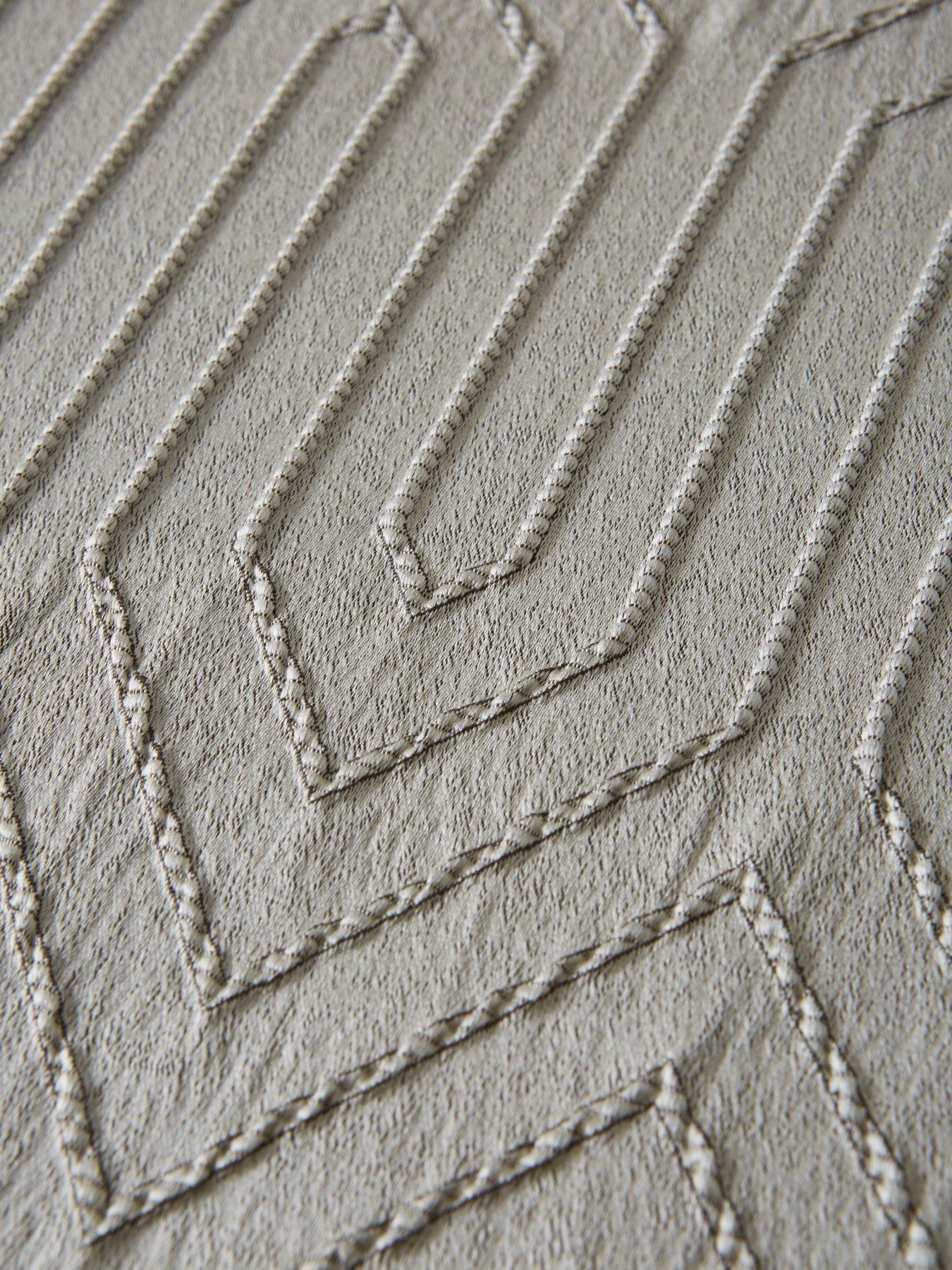 Image 6 of 6 of The Very Collection Milan 3D Jacquard Duvet Cover Set