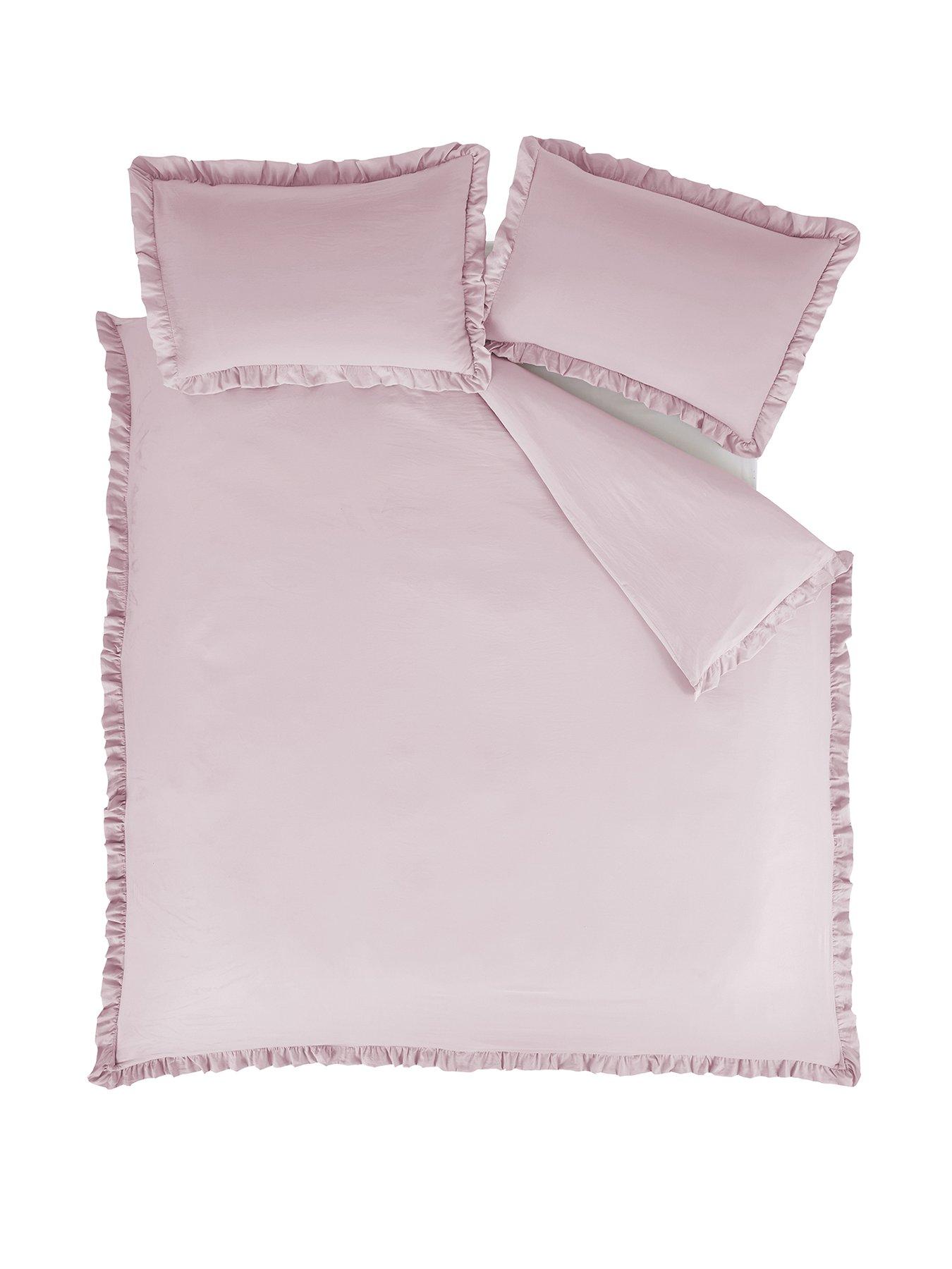 Image 2 of 5 of The Very Collection Ruffle Edge Duvet Cover Set