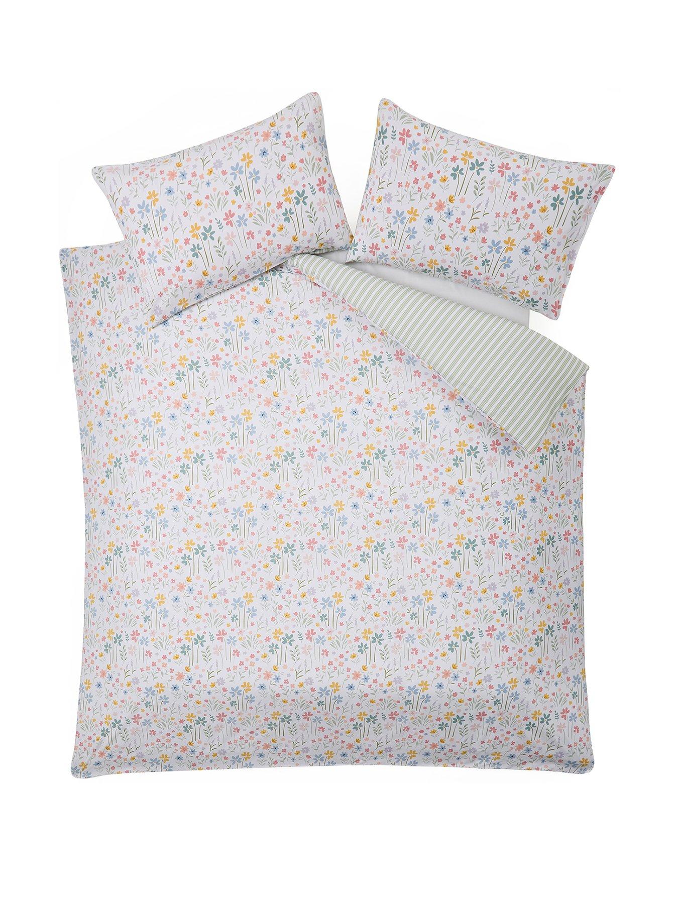 Image 2 of 5 of The Very Collection Spring Brights Floral Print Duvet Cover Set