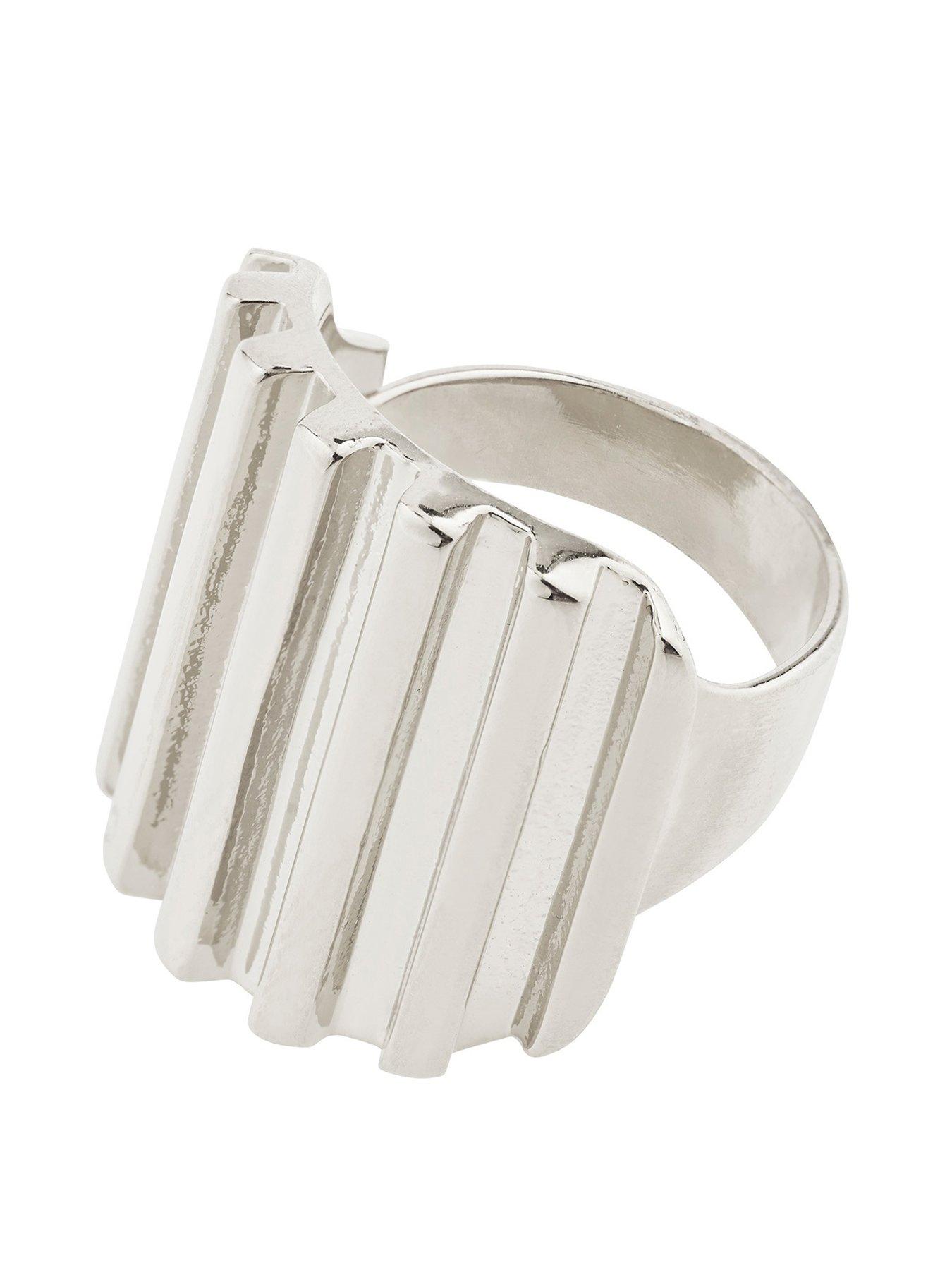 Image 1 of 3 of Pilgrim LAUREL ring gold-plated