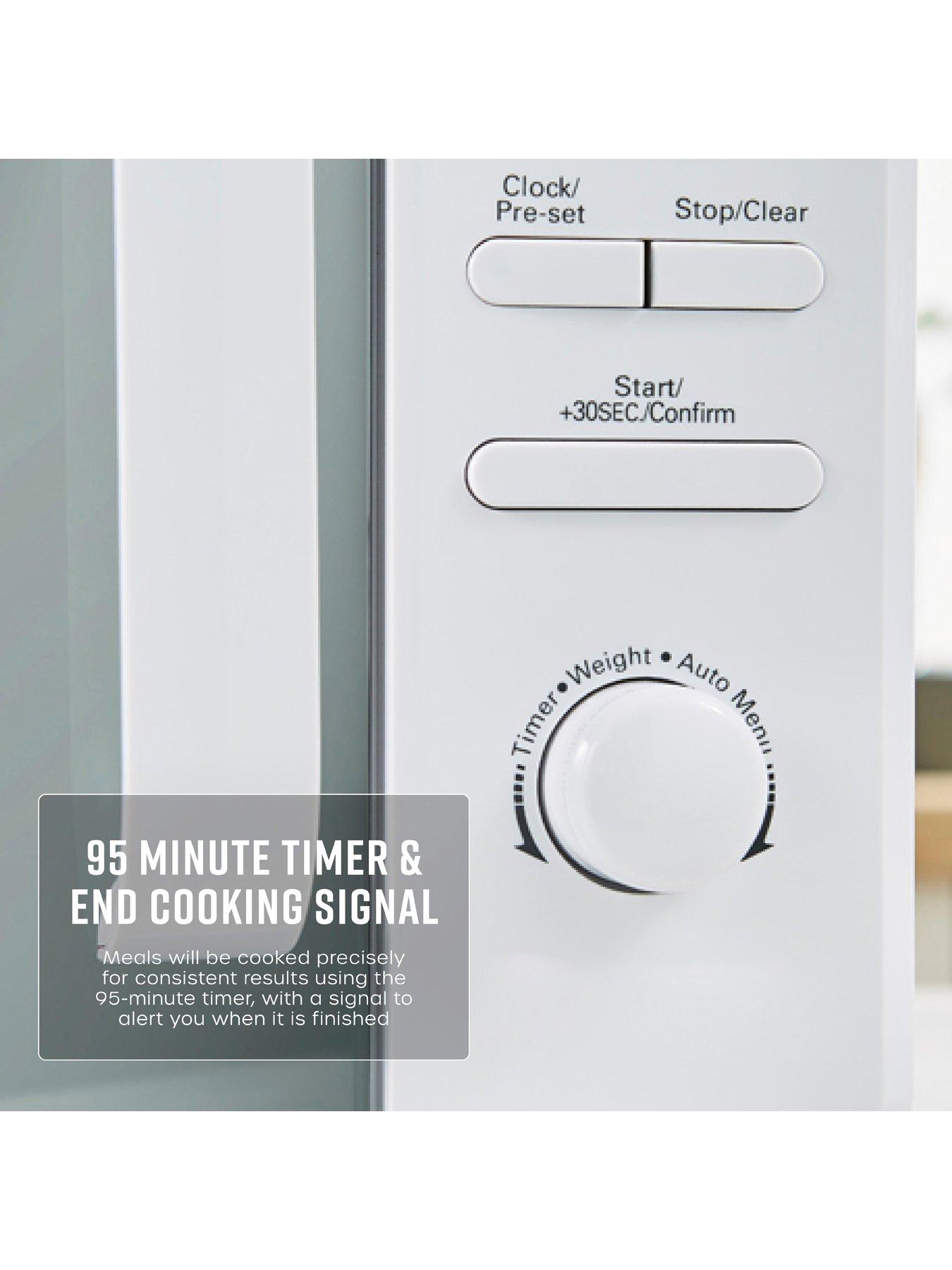  image of swan-20l-800w-microwave-white