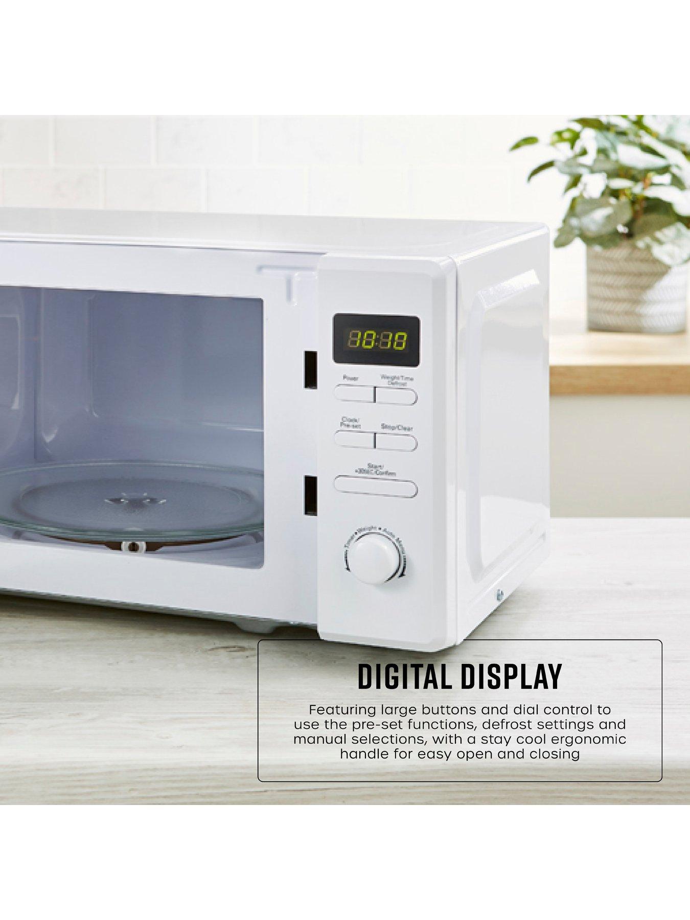  image of swan-20l-800w-microwave-white