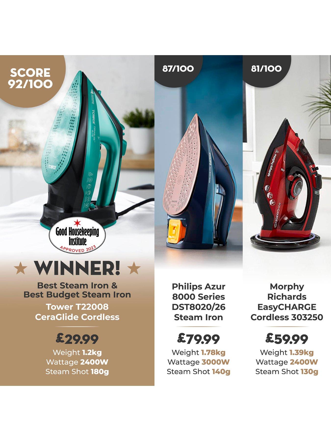 Image 2 of 7 of Tower Ceraglide 2400W Cordless Steam Iron