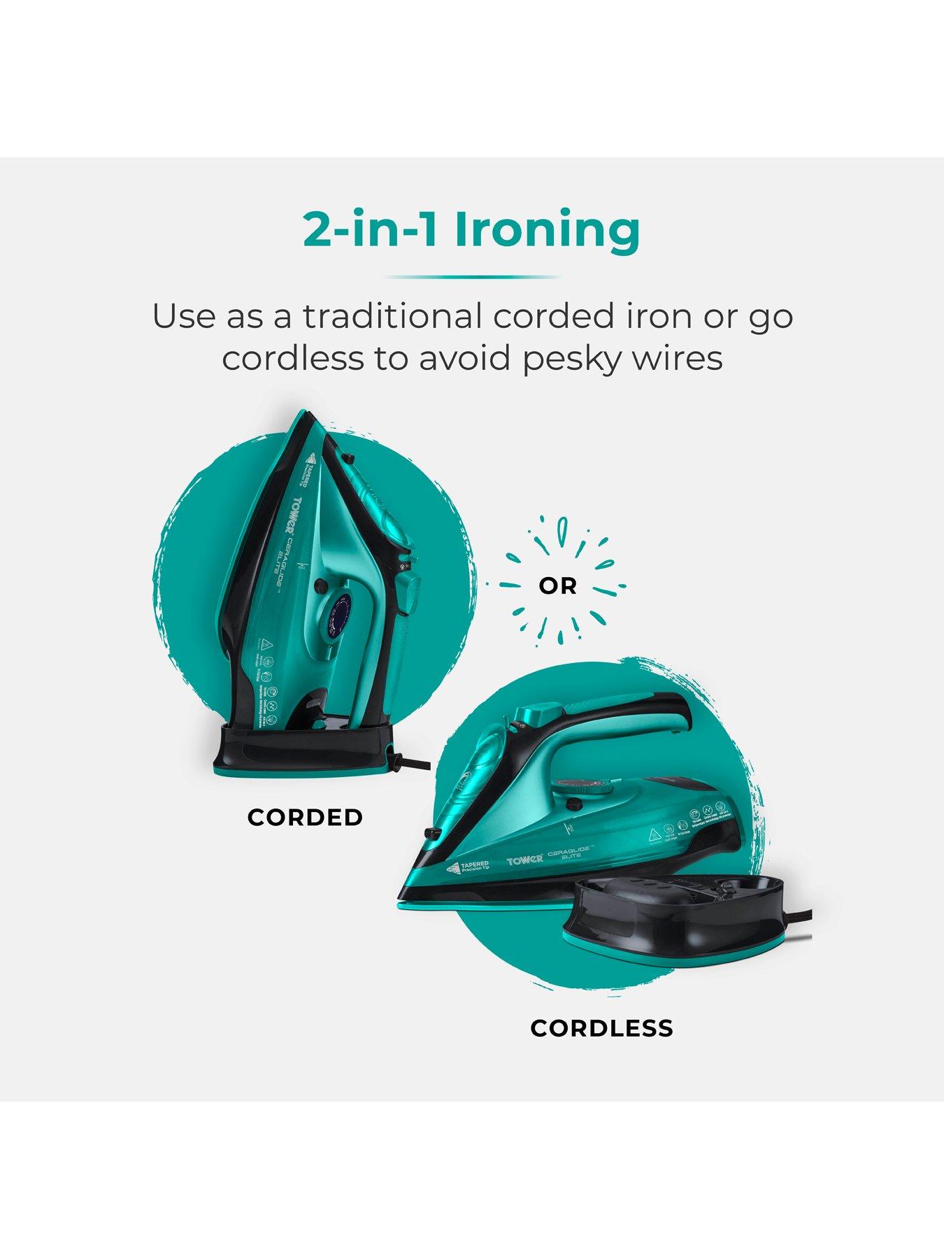 Image 4 of 7 of Tower Ceraglide 2400W Cordless Steam Iron