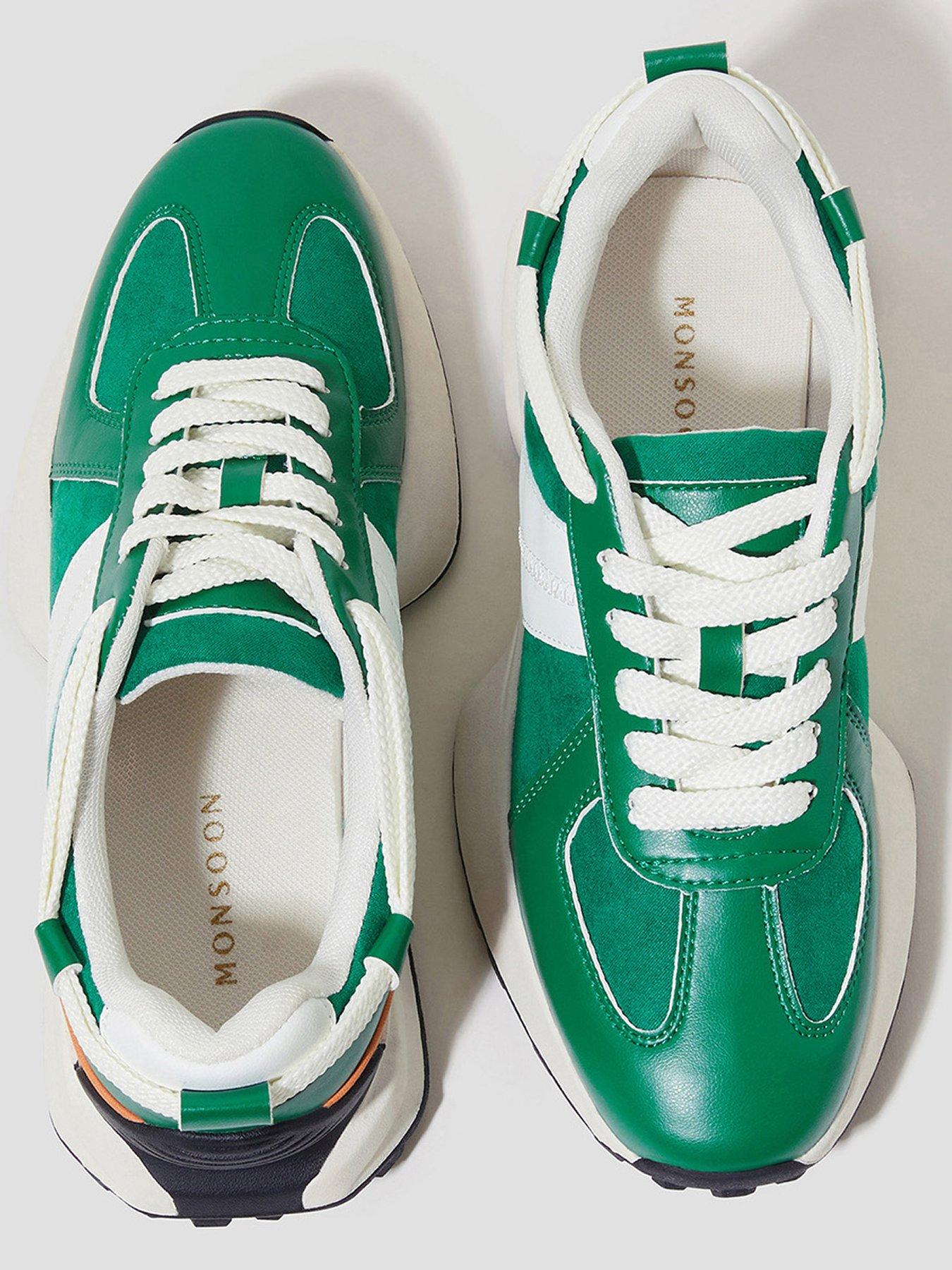  image of monsoon-tyra-trainer-green