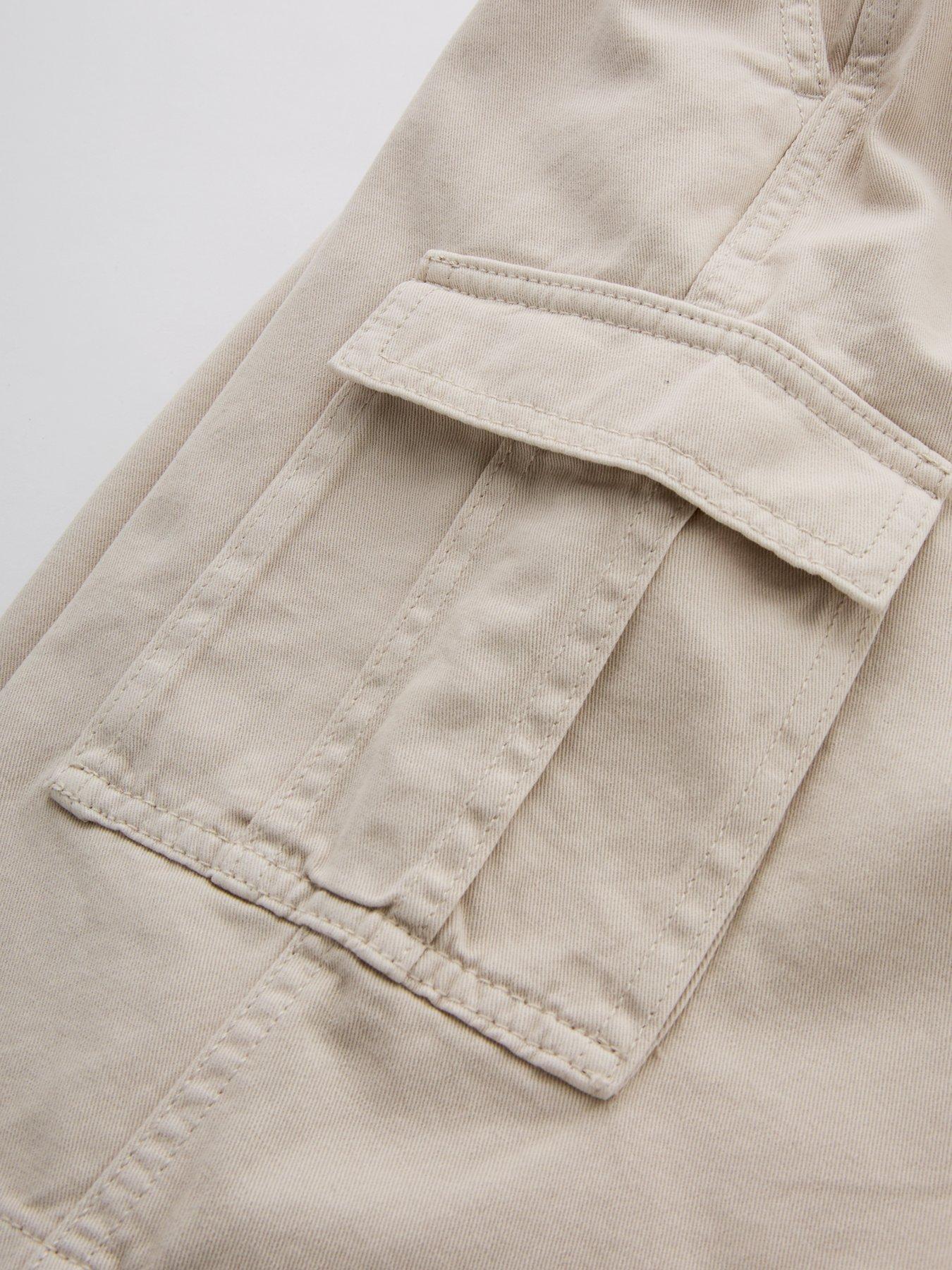  image of v-by-very-boys-woven-cargo-short-stone