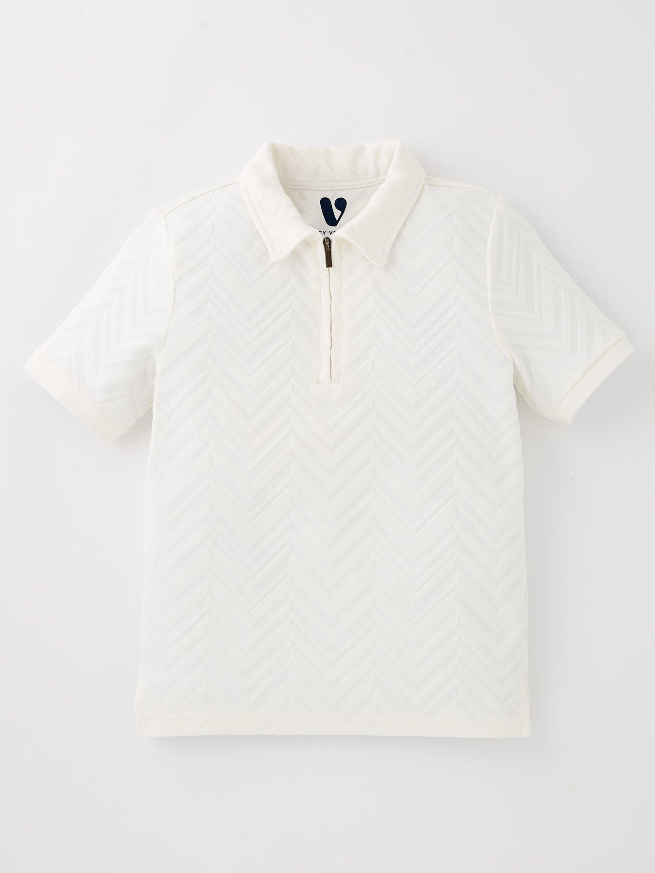 v-by-very-boys-jaquard-short-sleeve-polo-multi