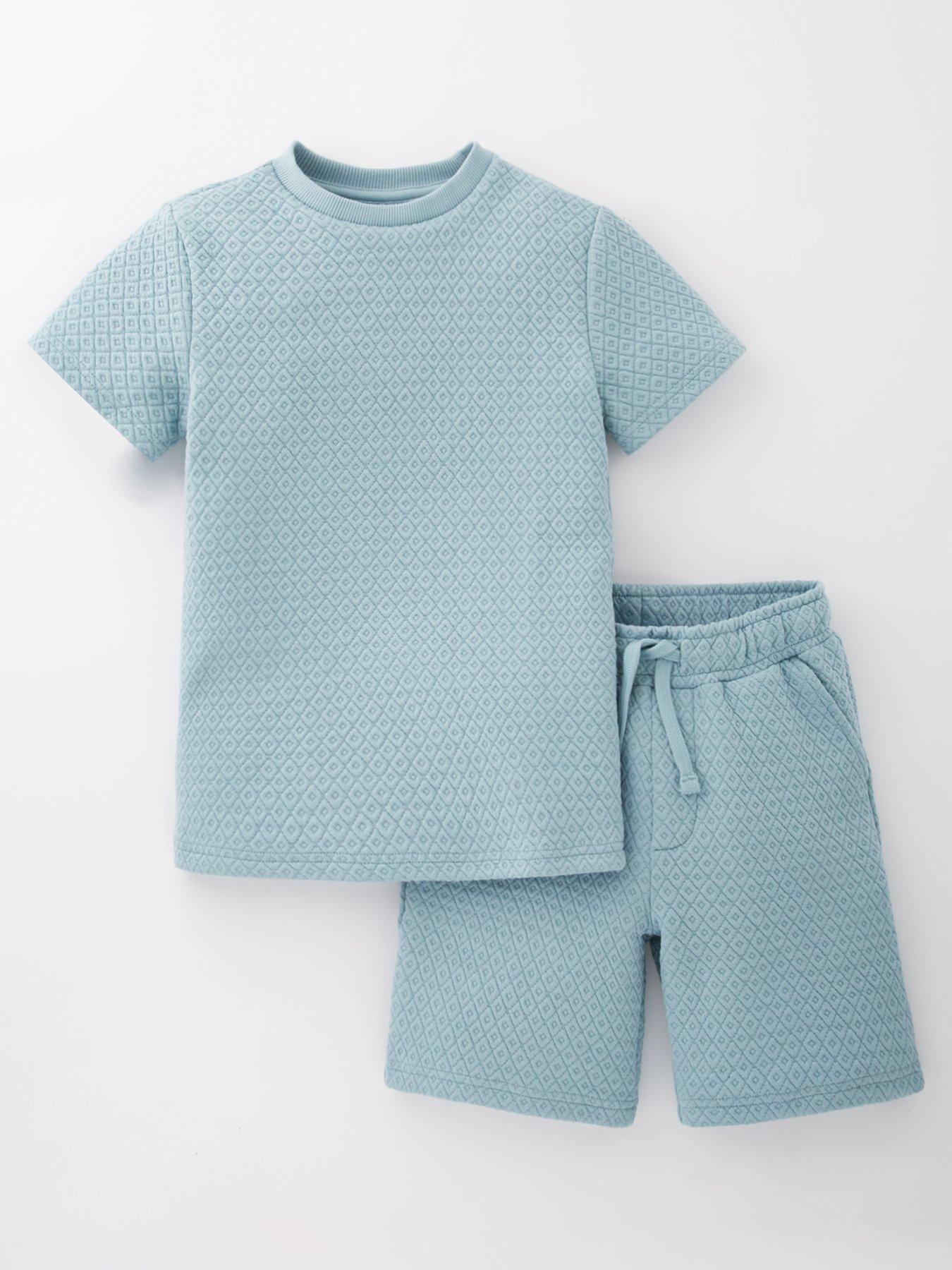 v-by-very-boys-jacquard-t-shirt-and-short-set-blue