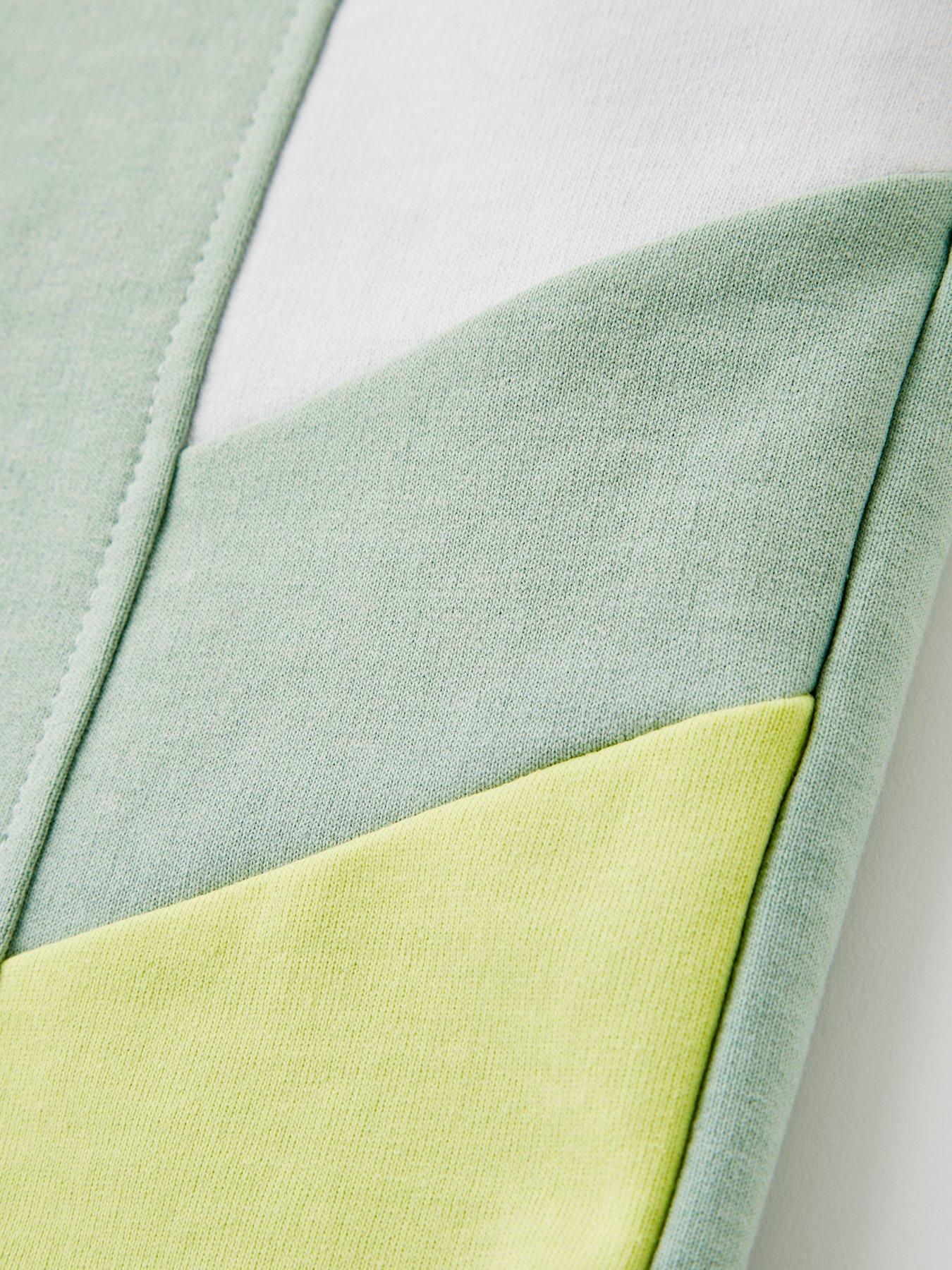 image of v-by-very-boys-cut-and-sew-shorts-green-multi