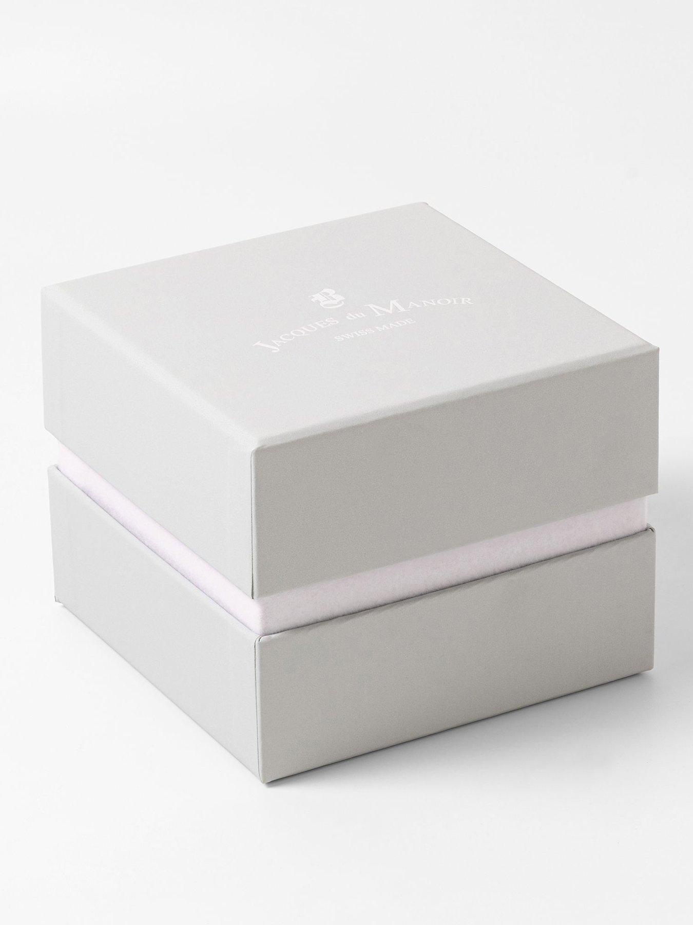  image of jacques-du-manoir-swiss-made-ladies-inspiration-rose-gold-plated-bracelet-watch