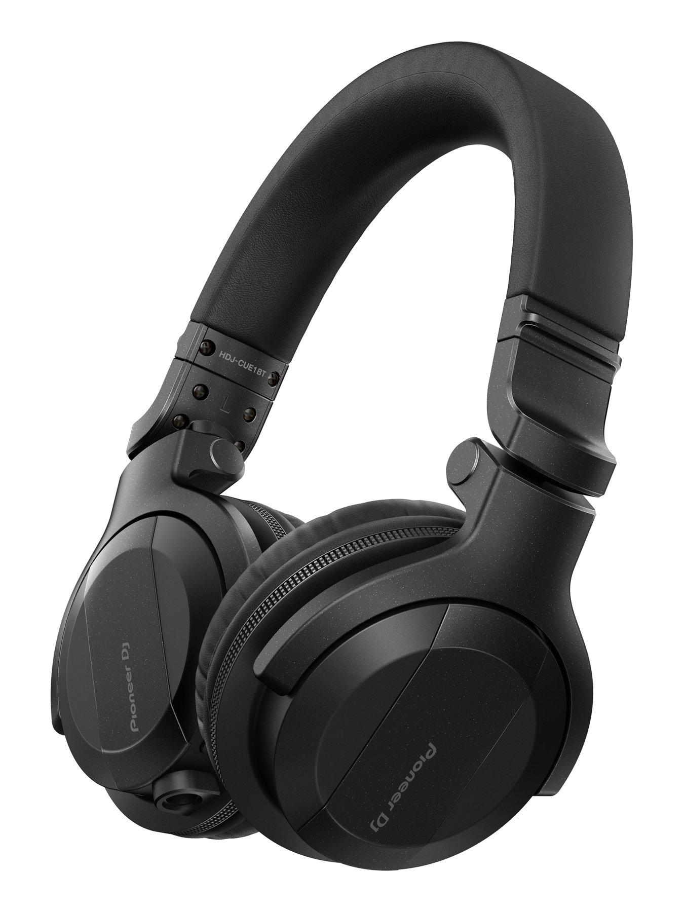  image of pioneer-dj-hdj-cue1-bt-headphones-black