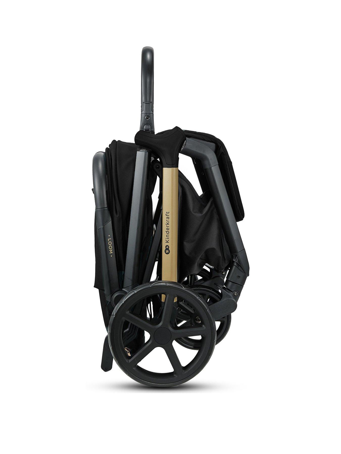  image of kinderkraft-loom-compact-stroller-black