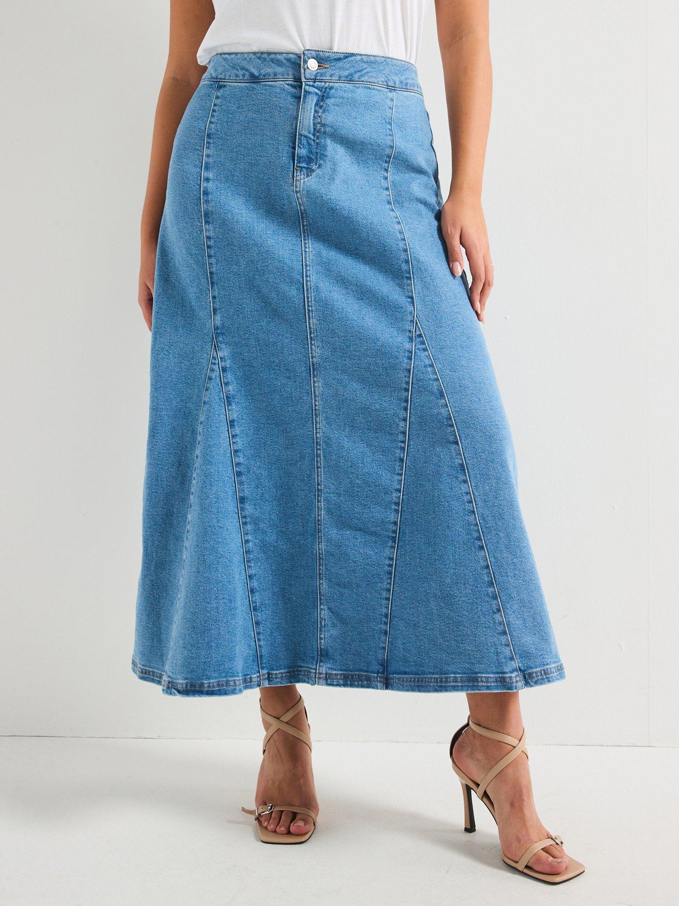 v-by-very-curve-fit-amp-flare-denim-skirt-mid-wash