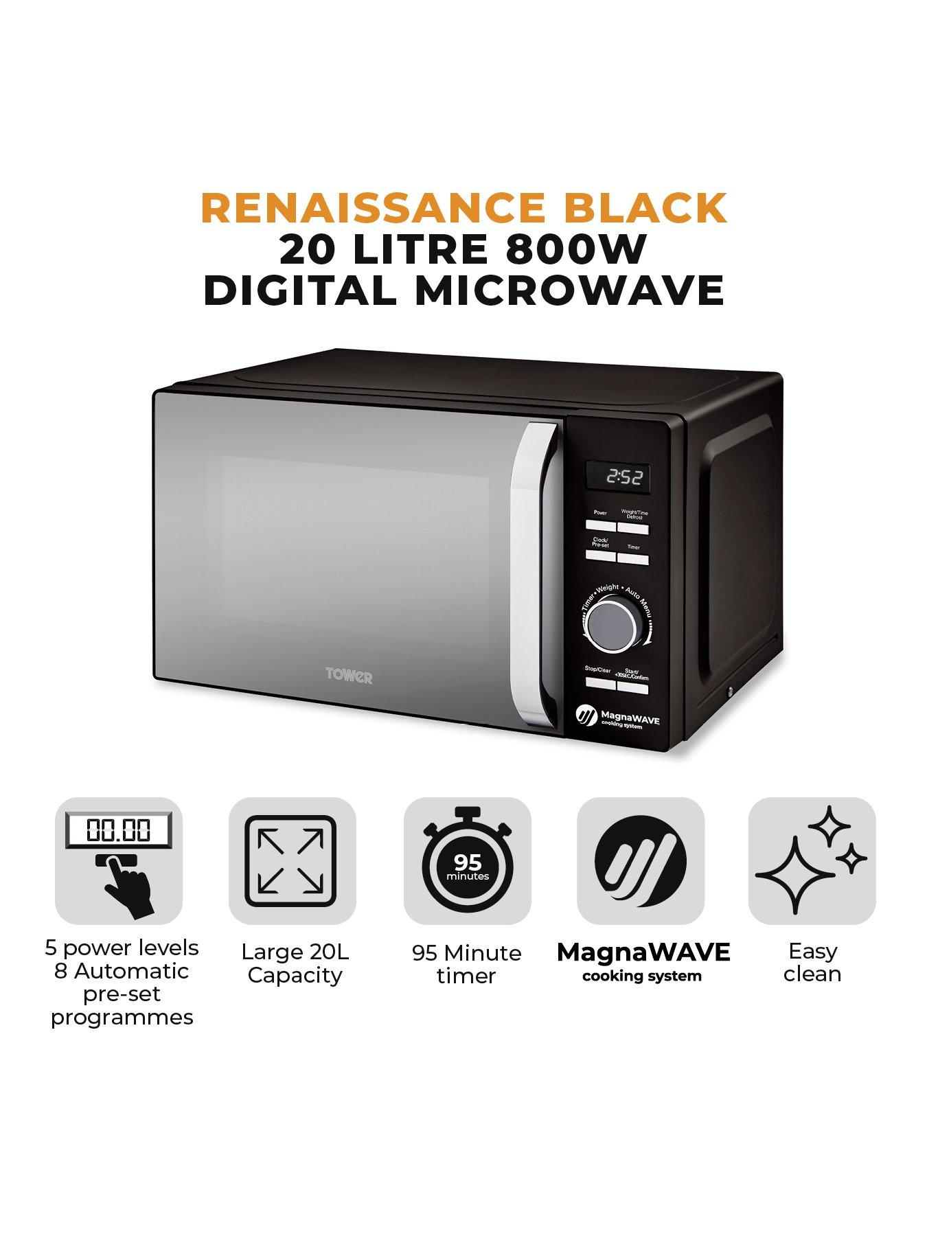  image of tower-renaissance-20l-microwave