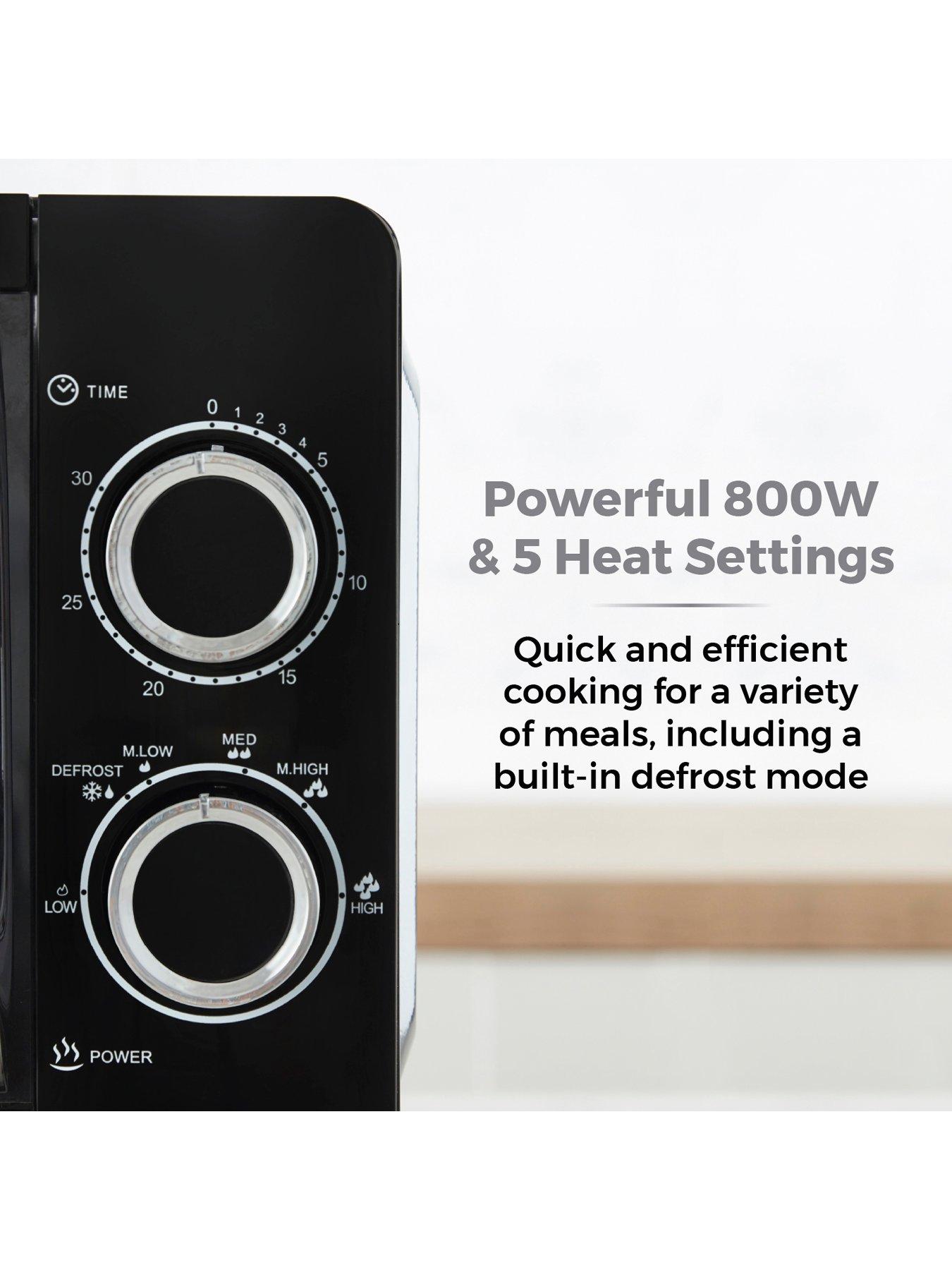  image of tower-20l-800w-manual-microwave