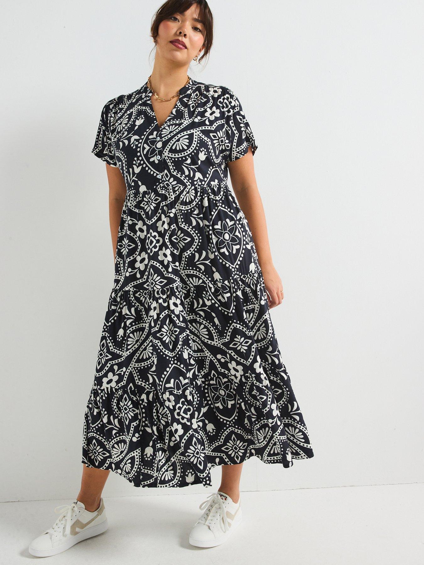v-by-very-curve-printed-tiered-midaxi-dress-floral-print