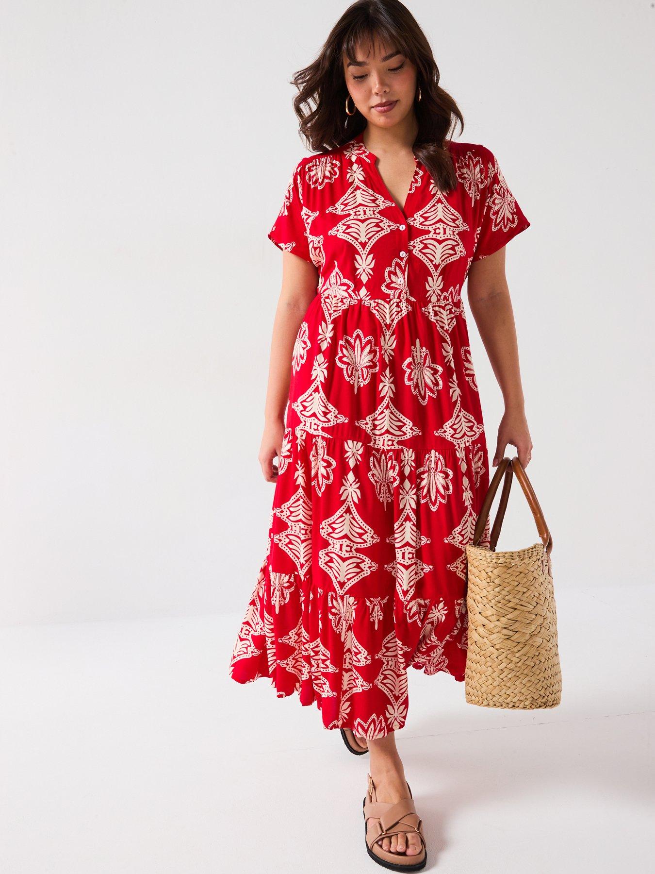 v-by-very-curve-printed-tiered-midaxi-dress