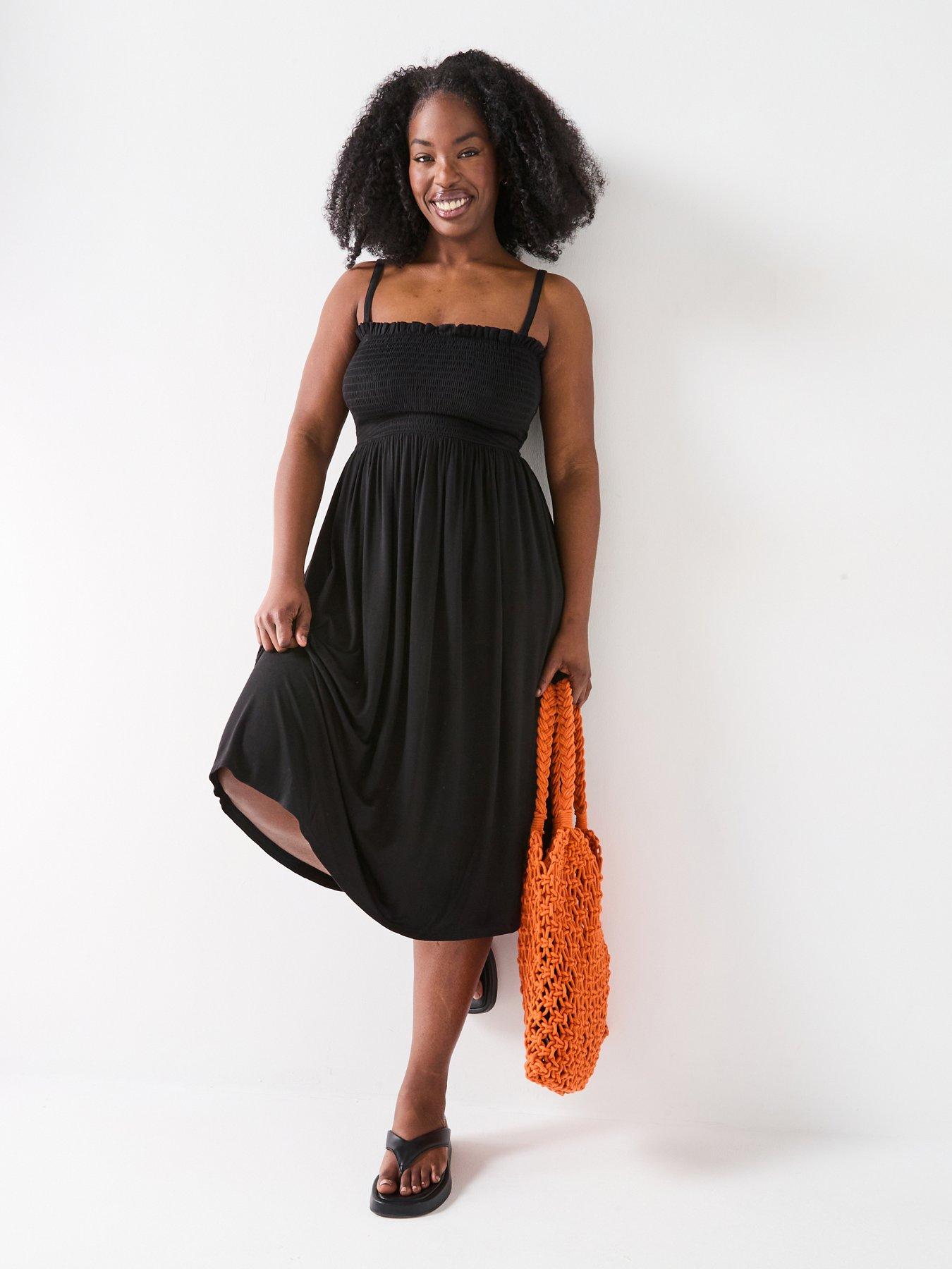 v-by-very-curve-bandeau-jersey-dress