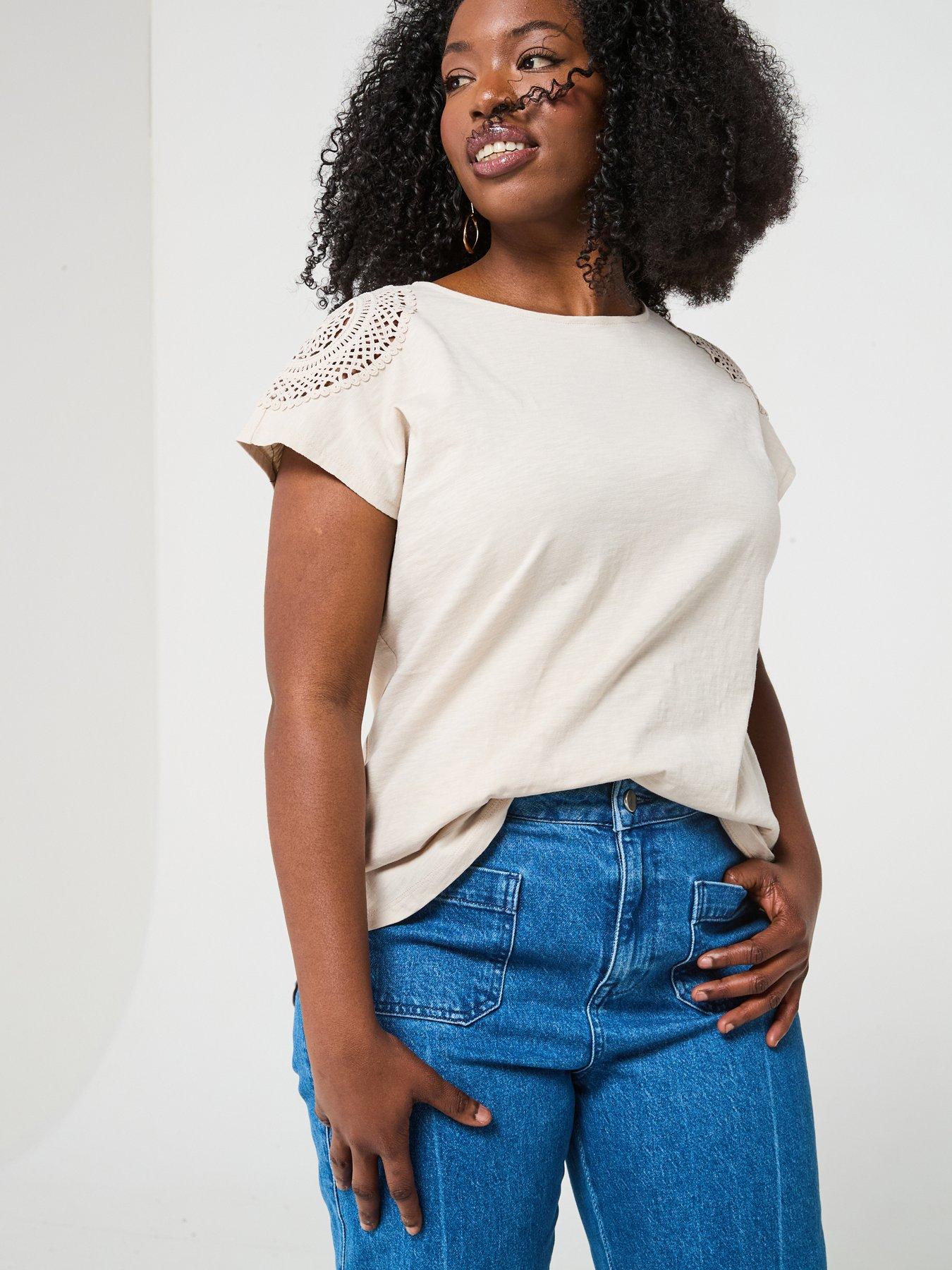 v-by-very-curve-crochet-shoulder-t-shirt-beige