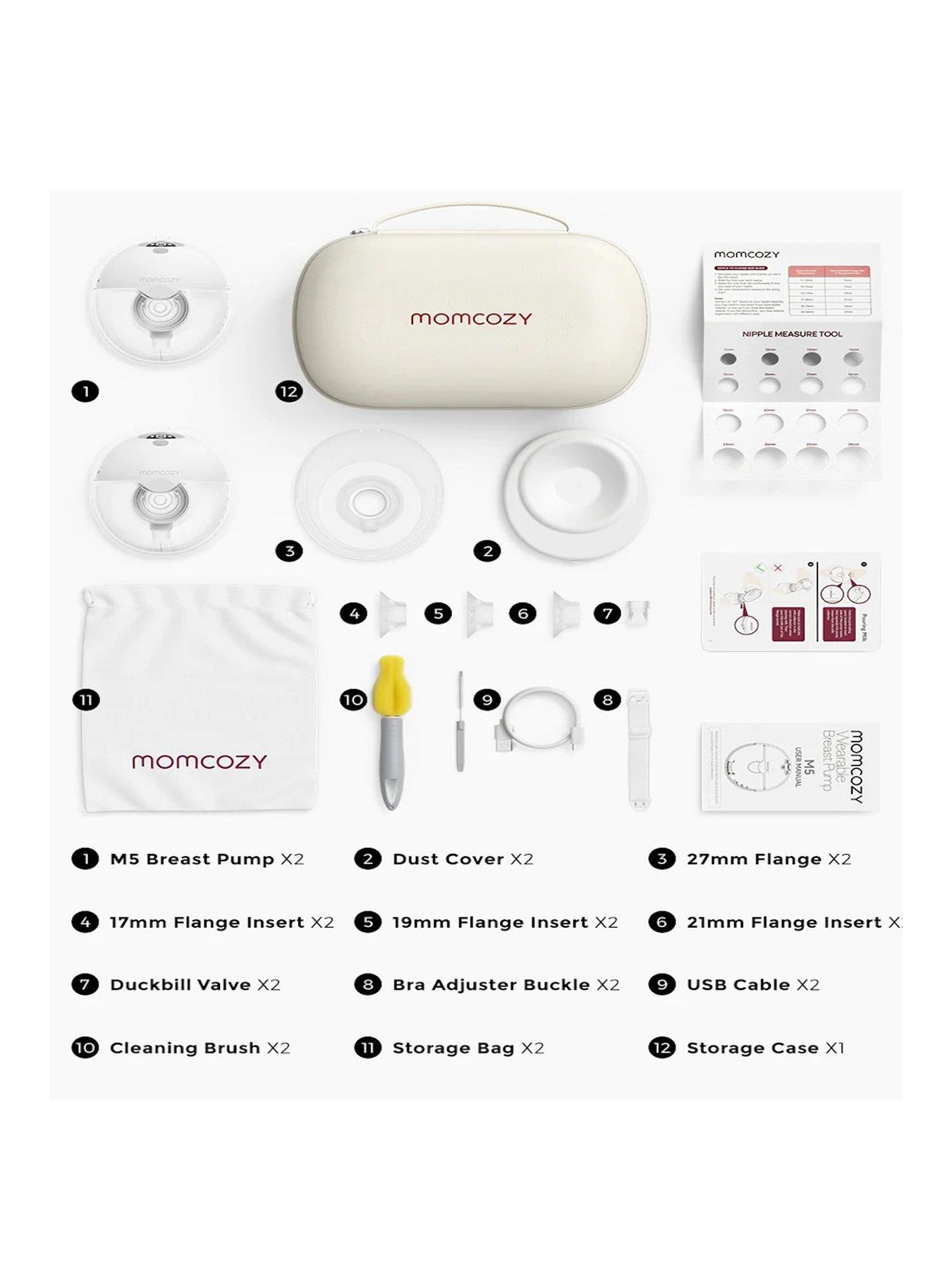 Image 3 of 8 of Momcozy Double M5 Wearable Electric Breast Pump