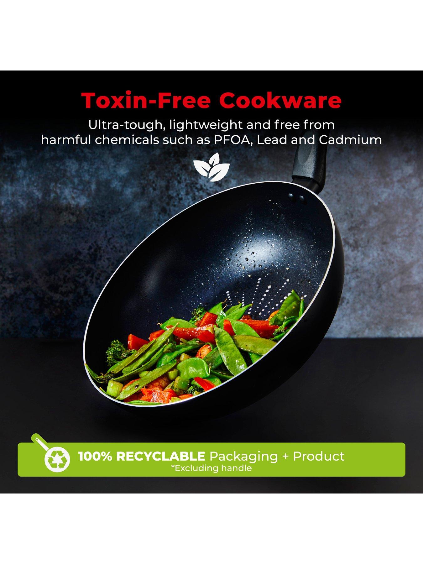 Image 6 of 6 of Tower Smart Start 28cm Wok