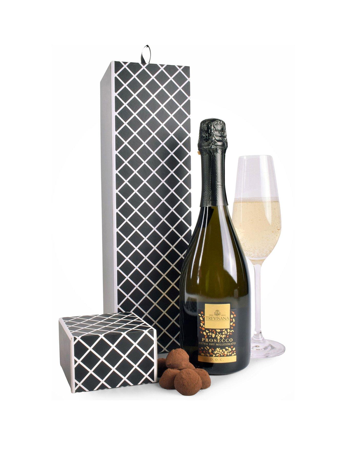 Spicers Of Hythe Geometric Prosecco & Truflles Gift Box