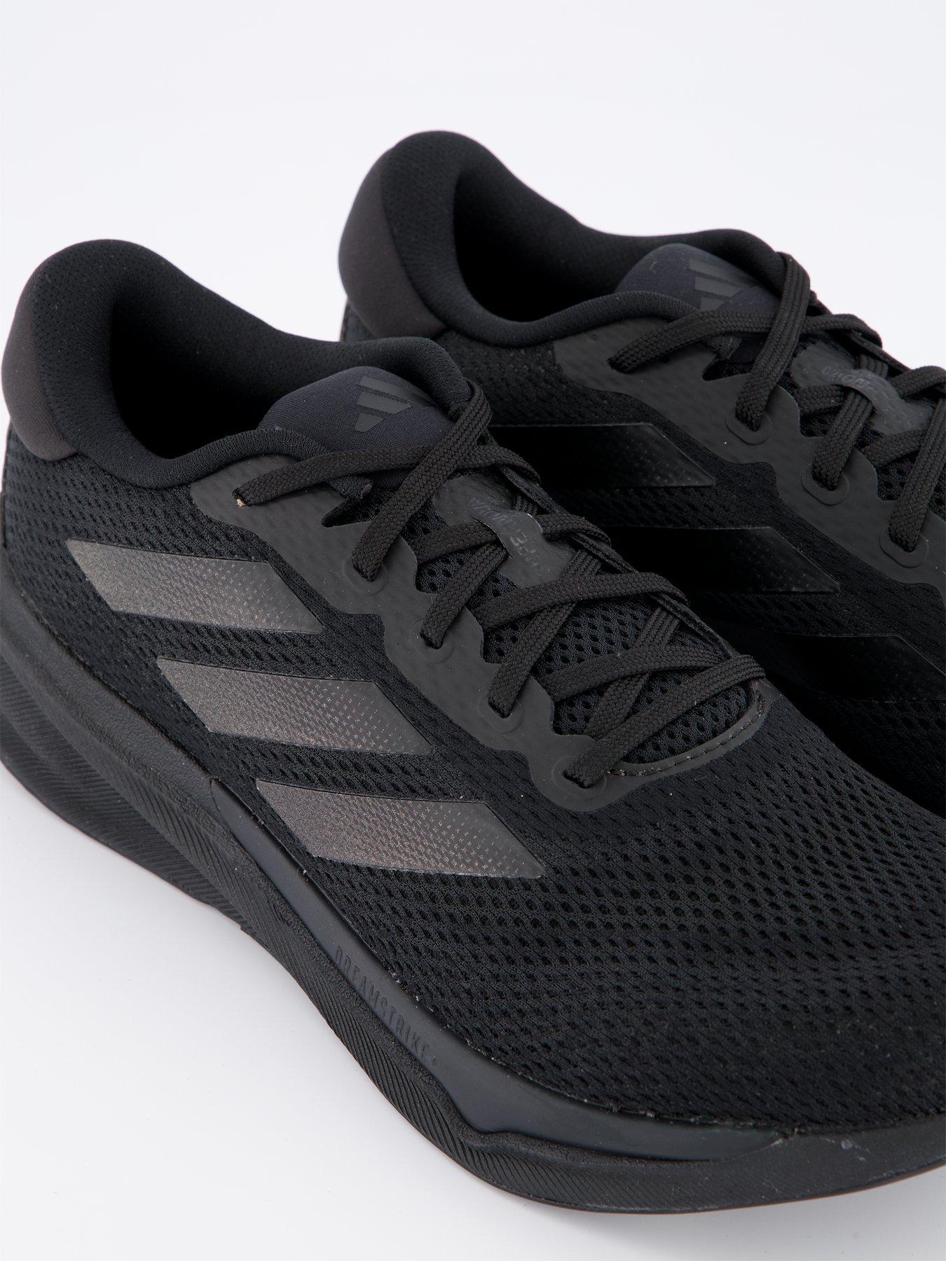  image of adidas-mens-supernova-stride-running-shoes-black