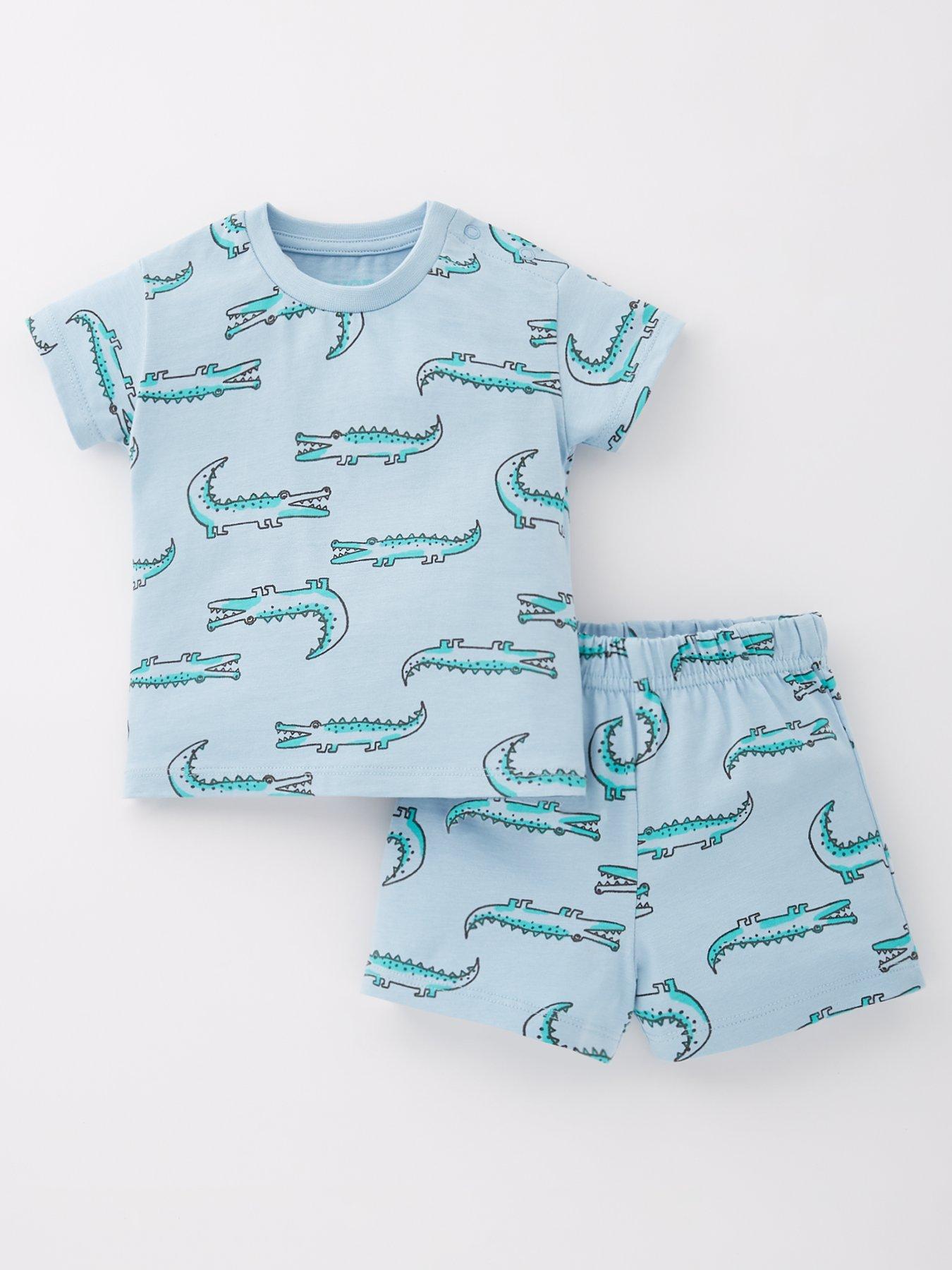 everyday-baby-boys-crocodile-t-shirt-and-short-set