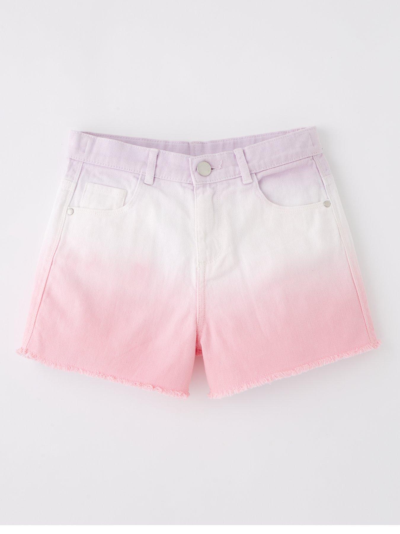v-by-very-girls-ombre-twill-short-multi