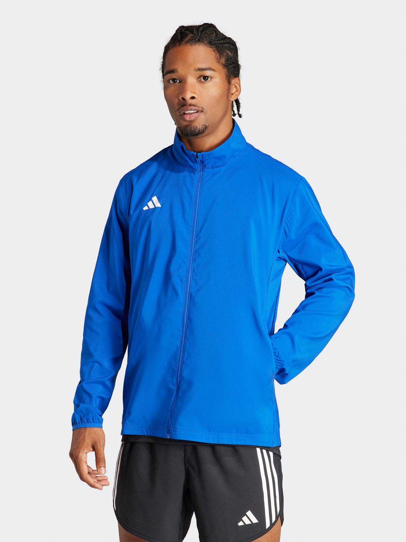 undefined Adizero Essentials Running Jacket - Blue