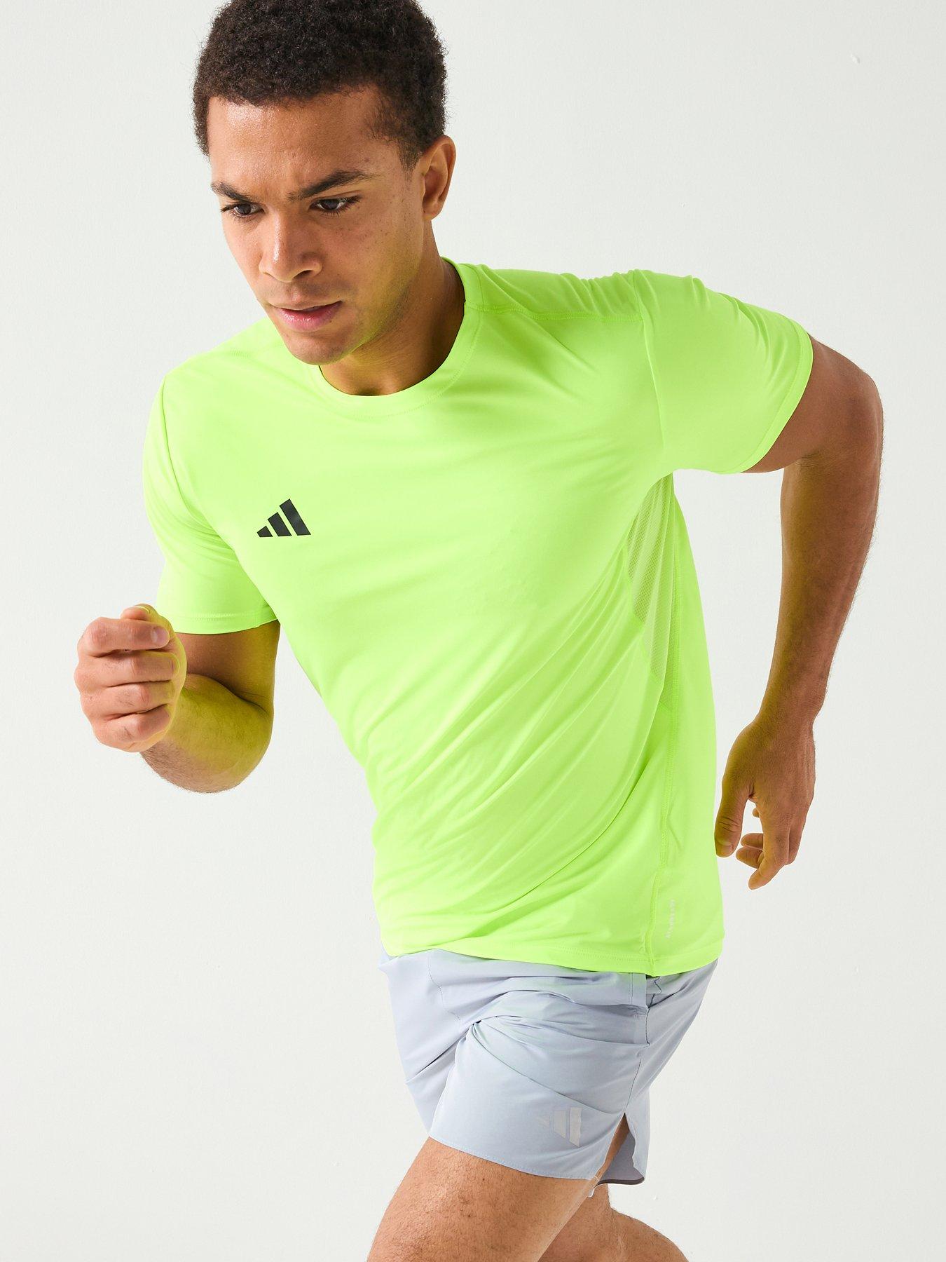 adidas Adizero Essentials Running T-Shirt - Green