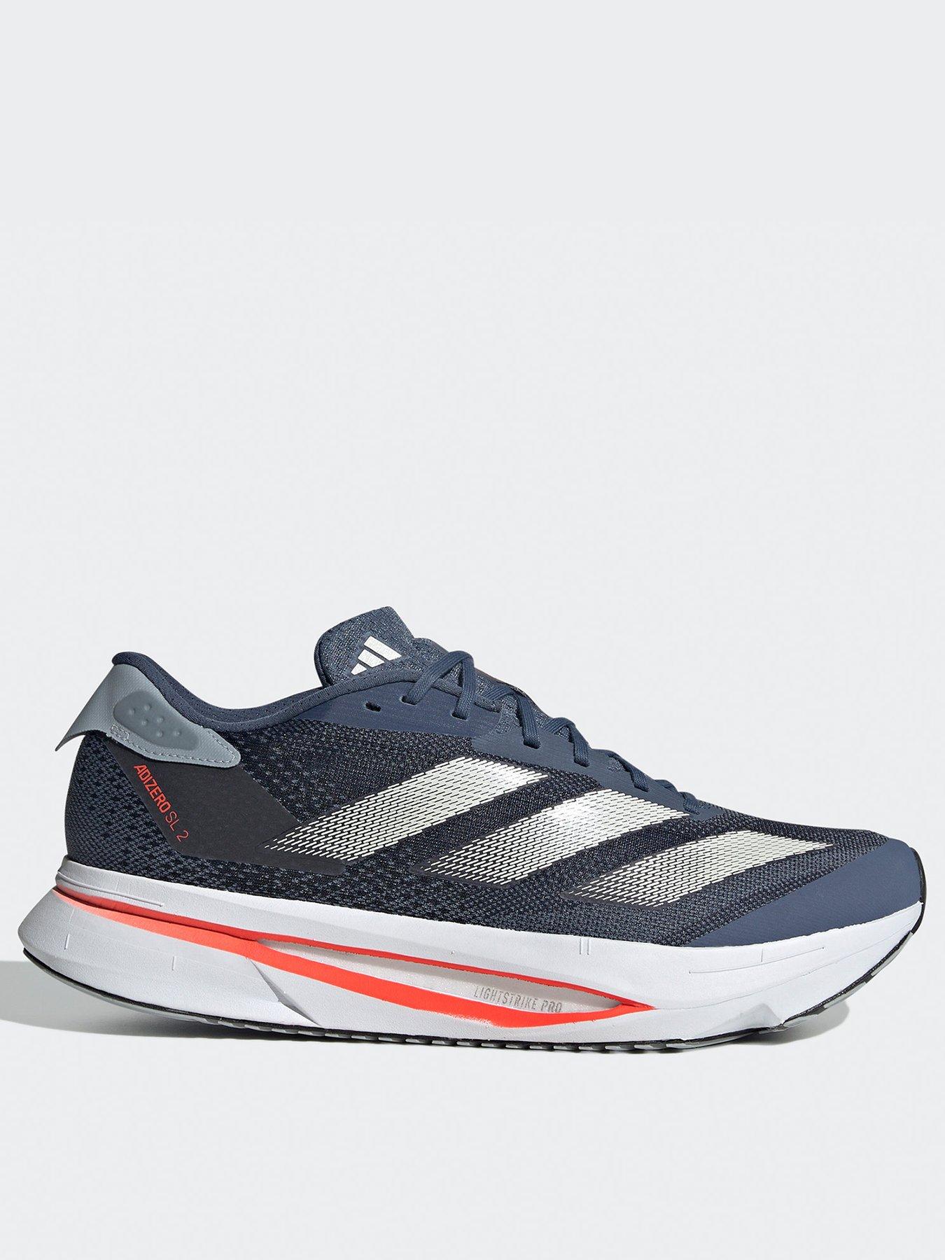 adidas Men's Adizero Sl2 Running Shoes Blue Littlewoods