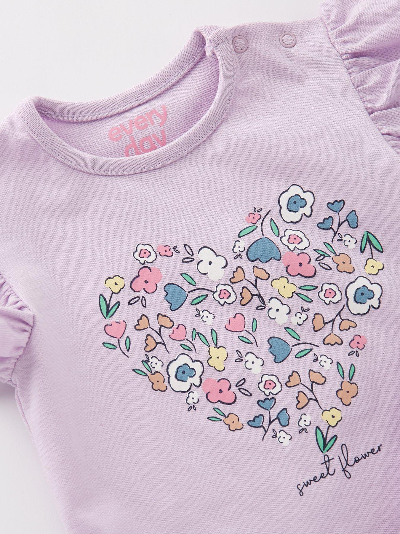 Babyhug Half Slevees T-Shirt With All Over Print Pack of 3 - Multicolour main image 0