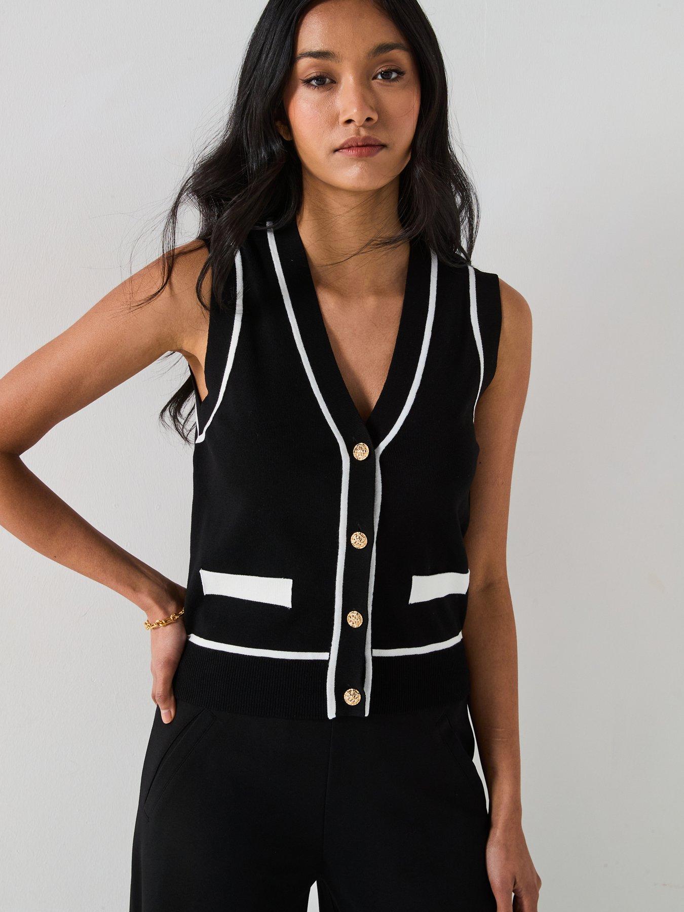 v-by-very-v-neck-knitted-waistcoat-with-tipping-blackwhite