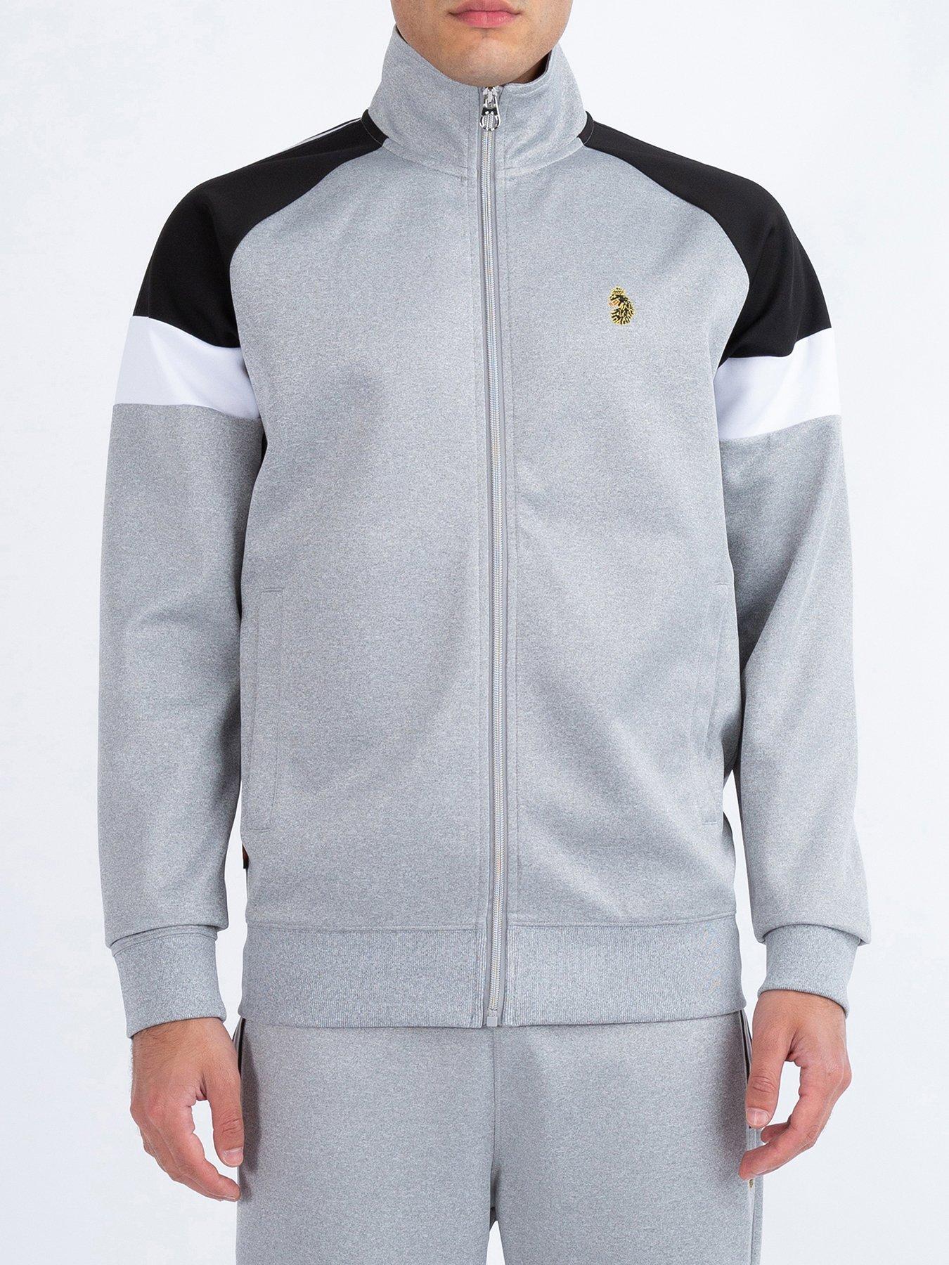 undefined Kas 3 Zip Crew Sweat - Grey
