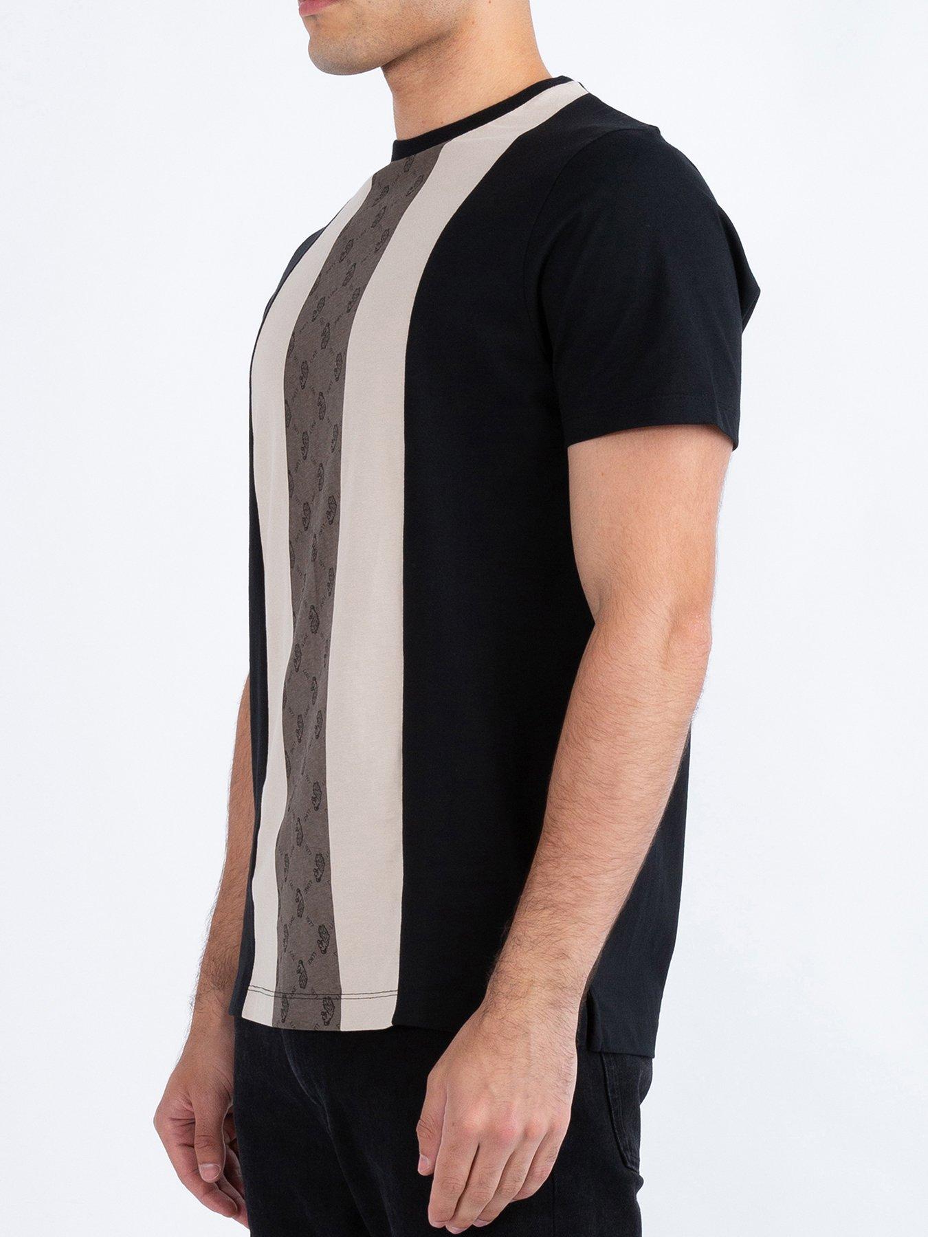  image of luke-1977-kane-overprinted-t-shirt-multi