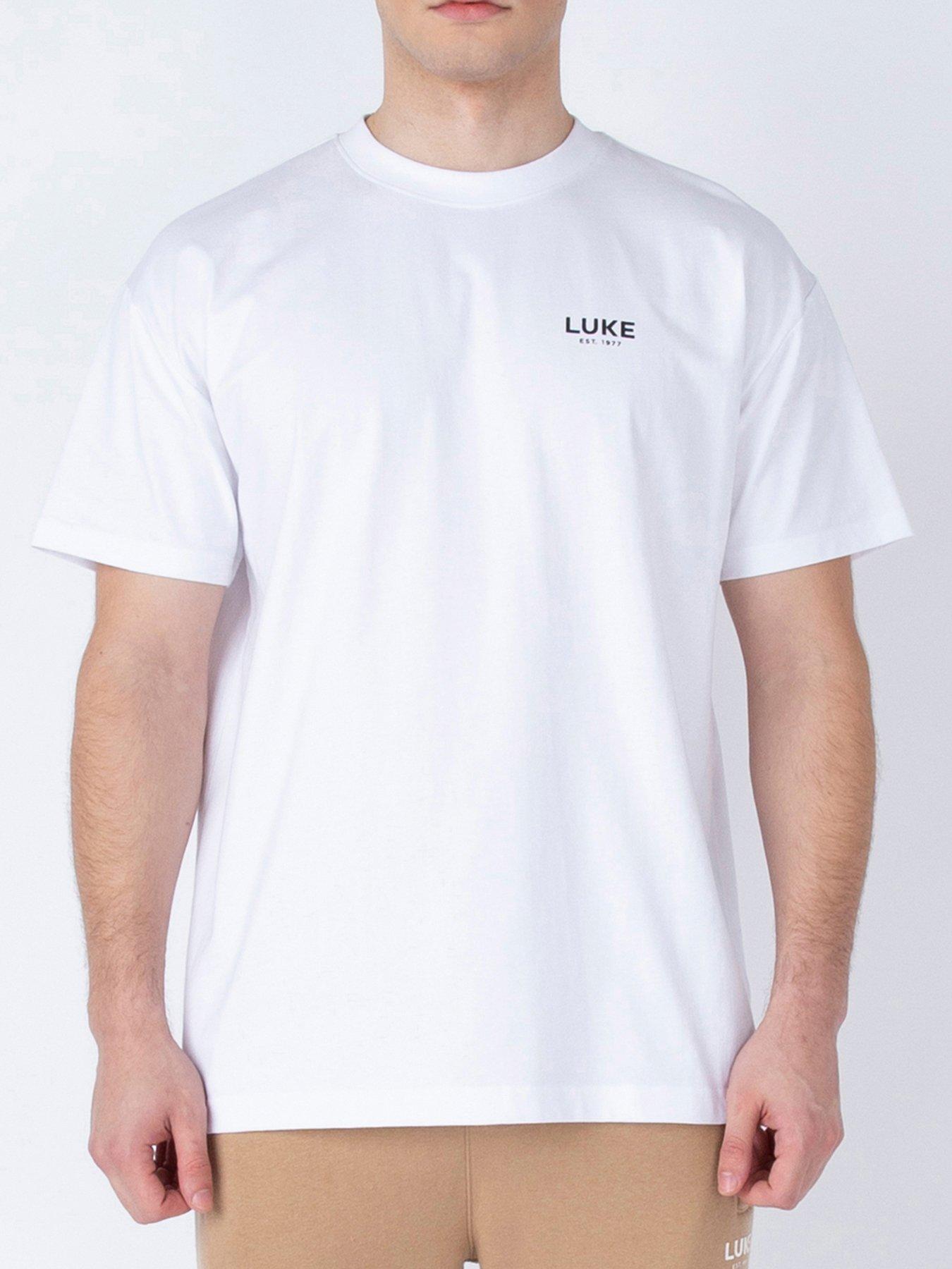  image of luke-1977-exquisite-relaxed-fit-t-shirt-white