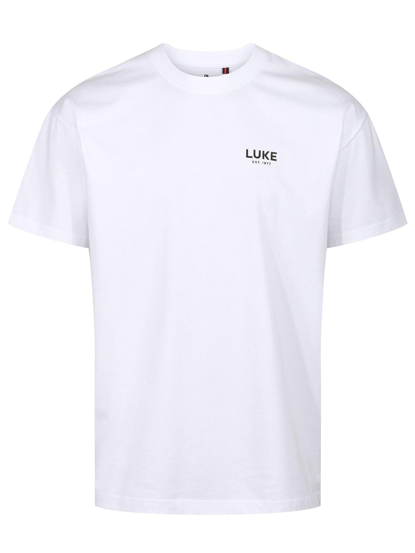  image of luke-1977-exquisite-relaxed-fit-t-shirt-white
