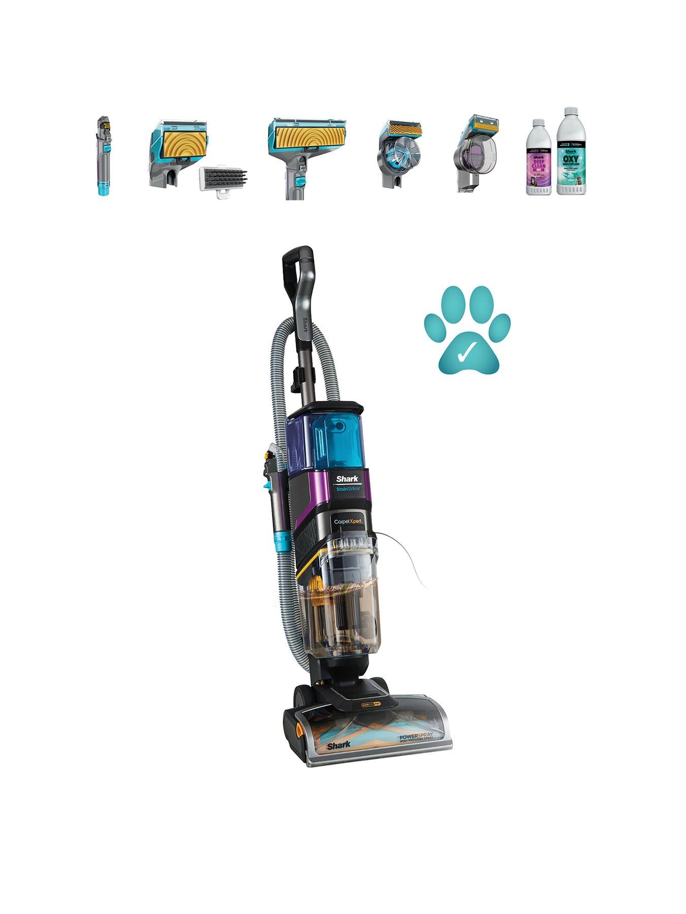Shark CarpetXpert HairPro Pet Deep Carpet Cleaner with Built-In StainStriker - EX300UK