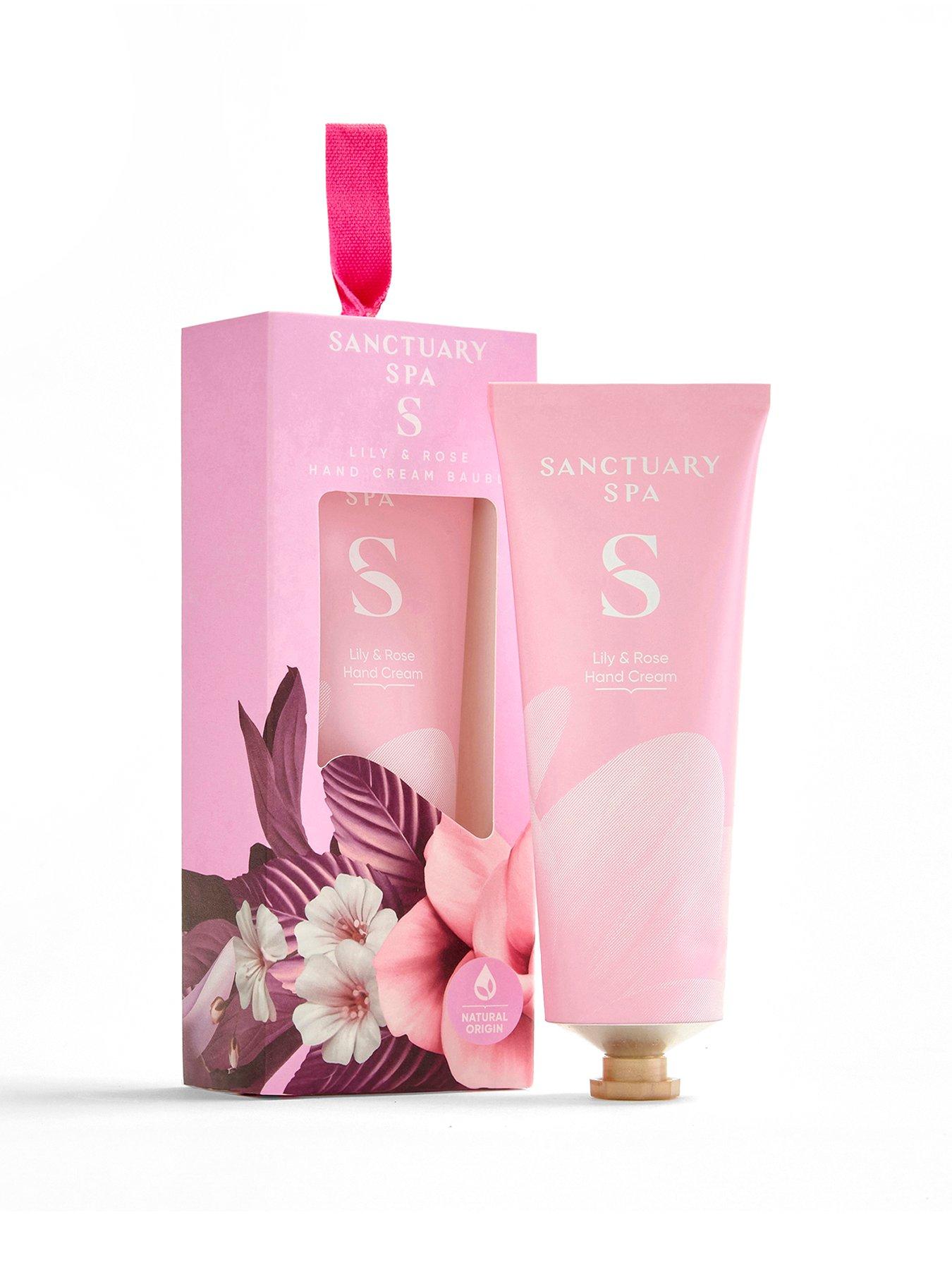  image of sanctuary-spa-lily-amp-rose-hand-cream-bauble